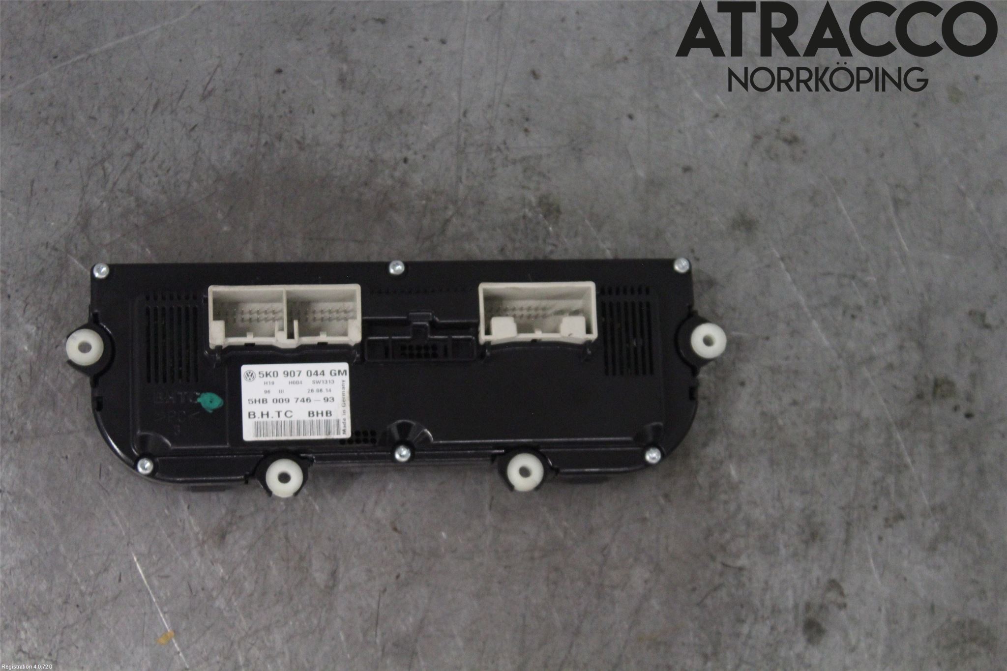 Volkswagen VW TIGUAN 07-16 Varmeapparat Panel(Regulering)