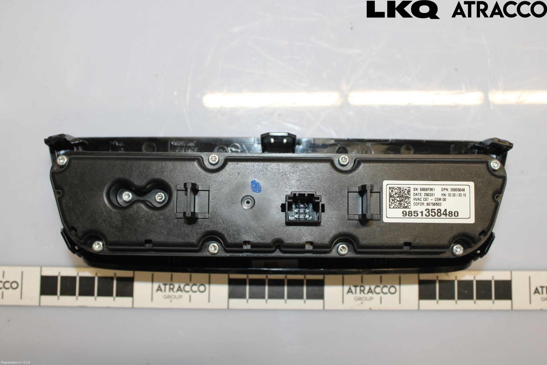 Opel CORSA F, CORSA-E 20- Varmeapparat Panel(Regulering)