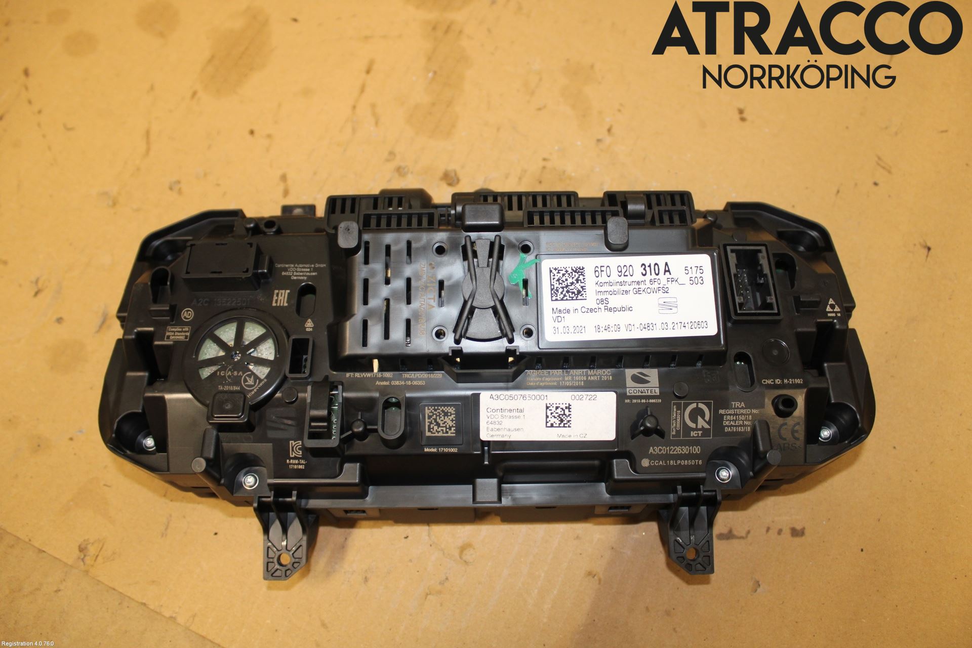 Seat ARONA Instr Kombinert