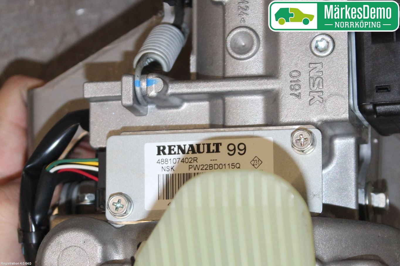 Renault MEGANE III 09-15 Rattakselaggregat Innebygd Servo