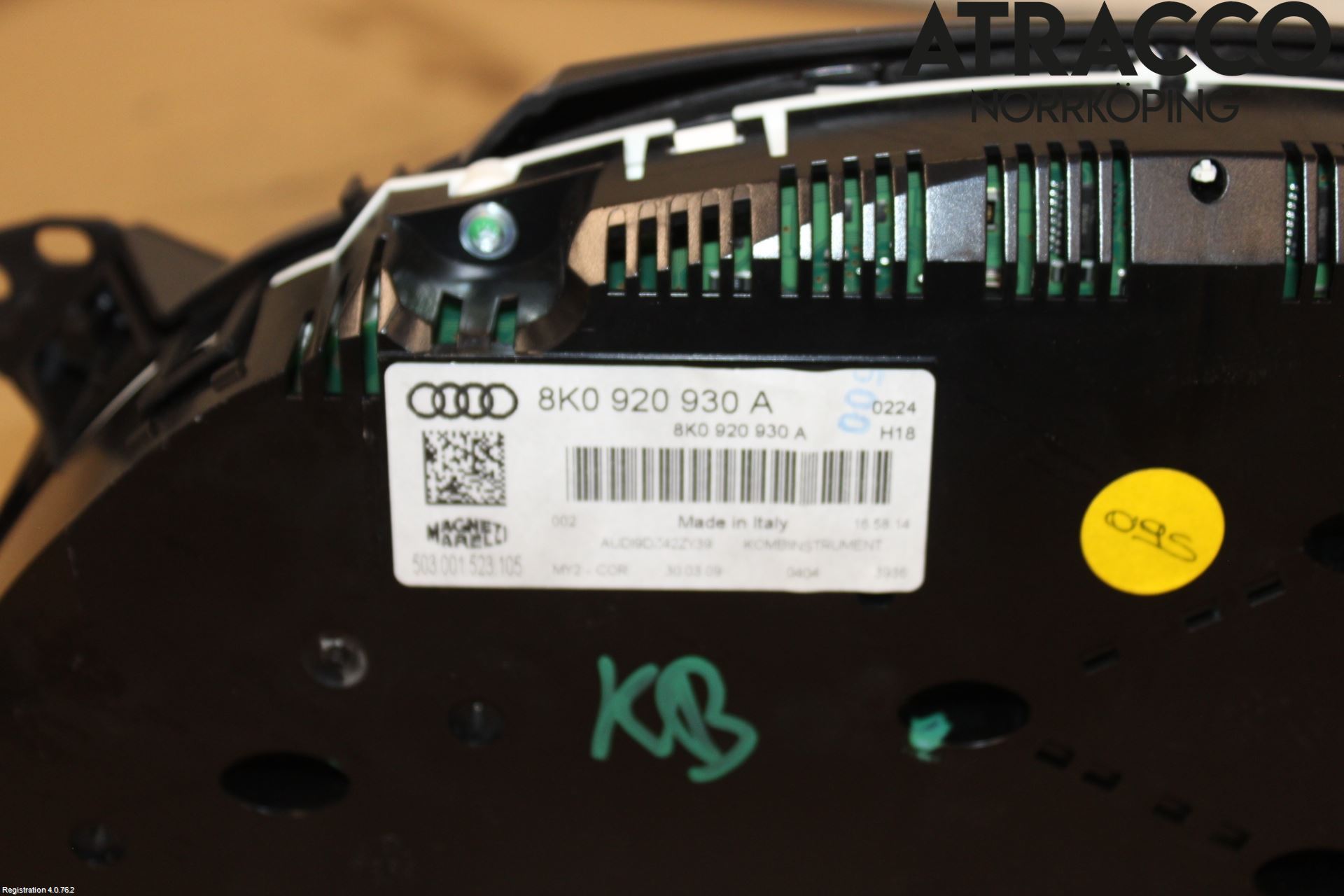 Audi A4/S4 08-11 Instr Kombinert