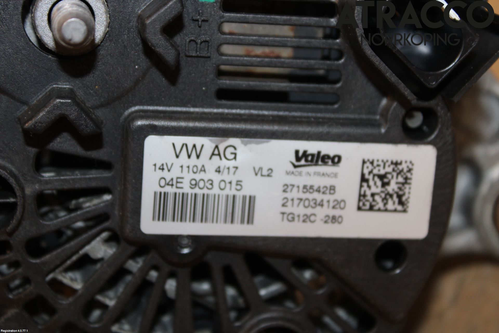 Volkswagen VW POLO 10-17 Dynamo