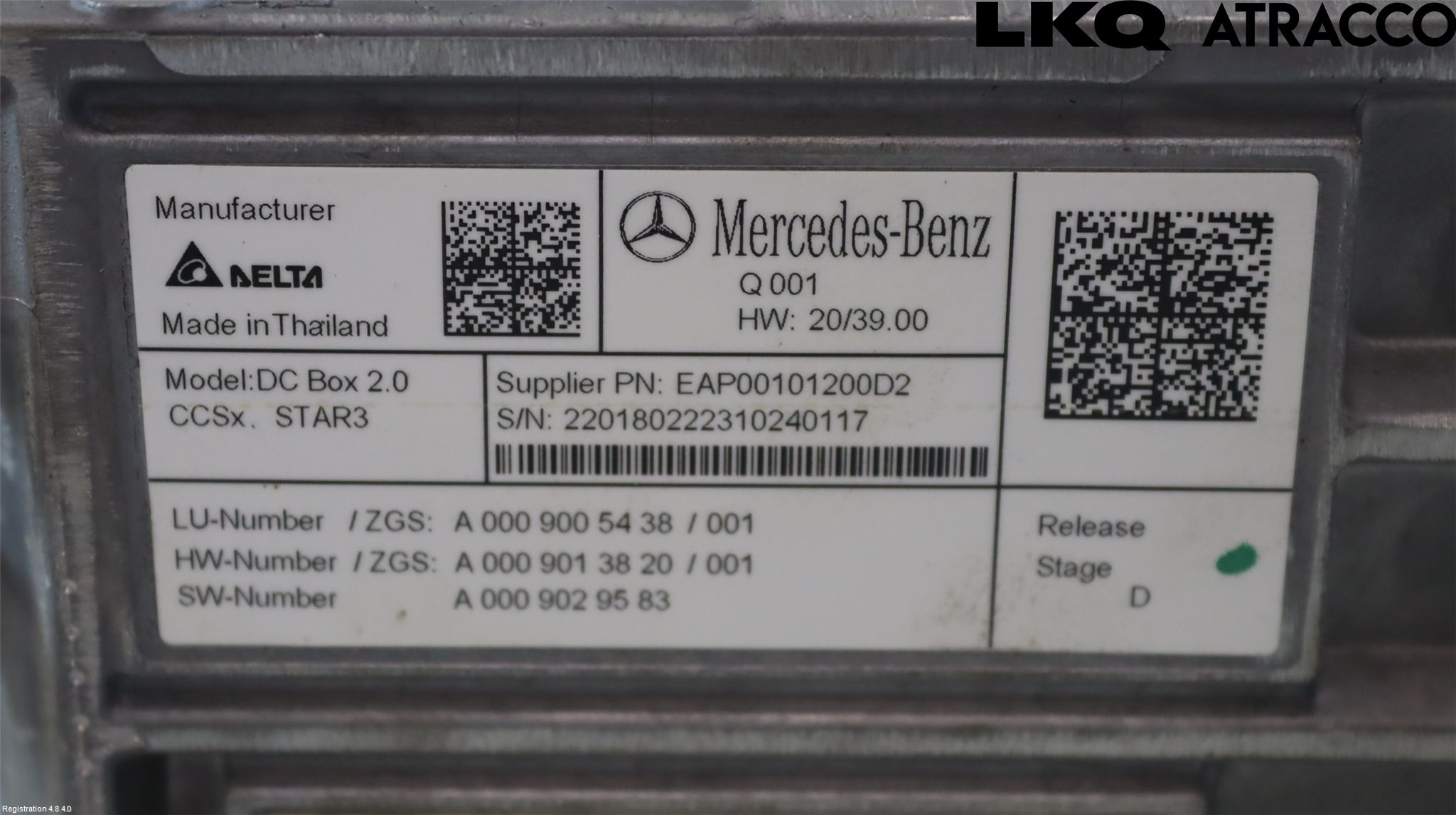 Mercedes-Benz MB EQE (V295) 22- Inverter Hybrid