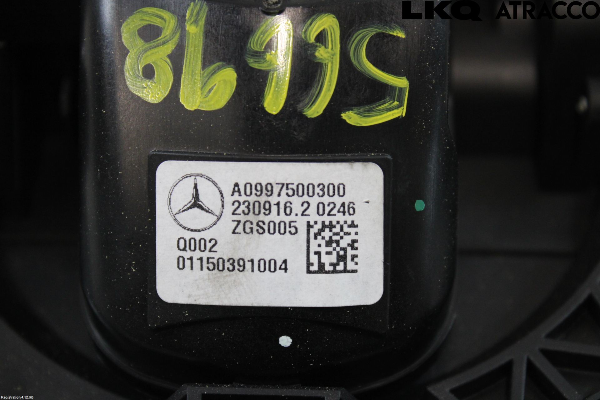 Mercedes-Benz MB GLC-KLASS (X253/C253) 15-22 Bakluke Handtak Ytre