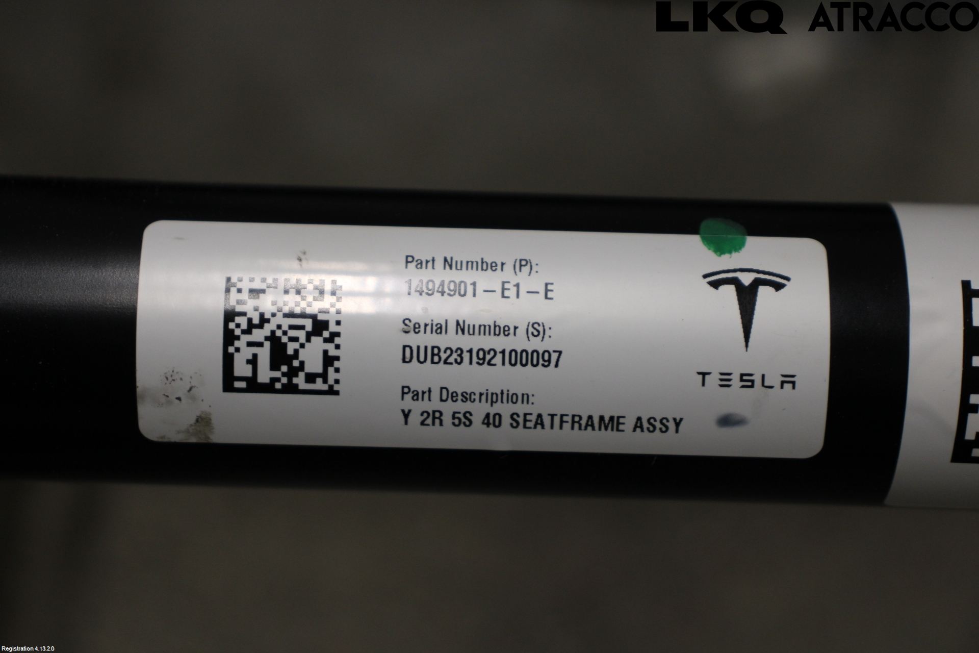 Tesla MODEL Y 21- Innr Sete Bak Seterygg