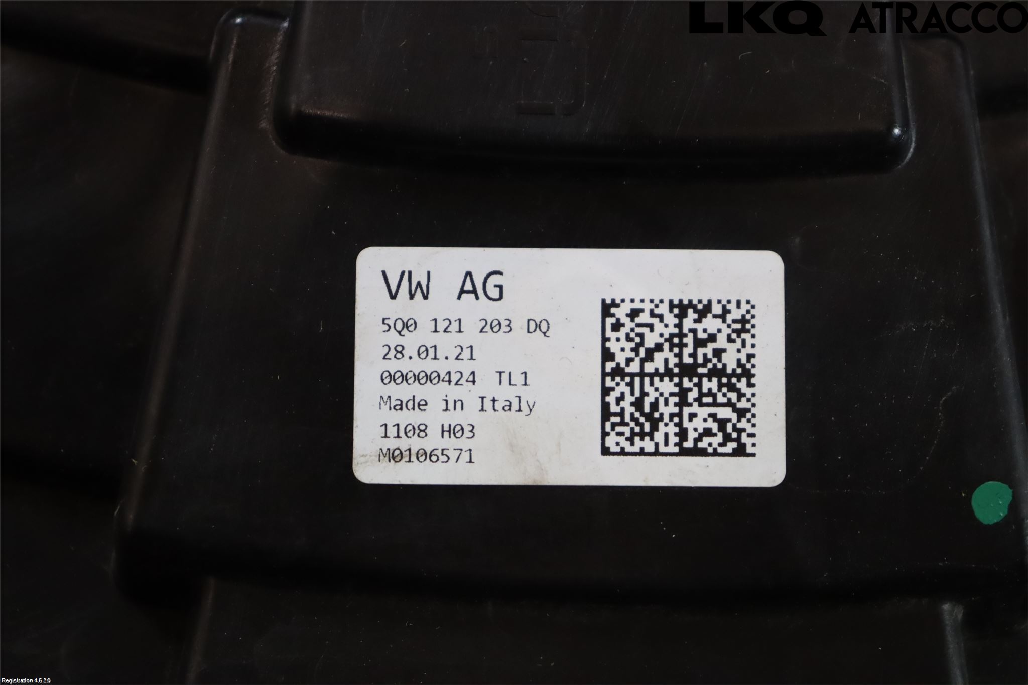 Audi Q2/SQ2 17- Kjølevifte Elektrisk