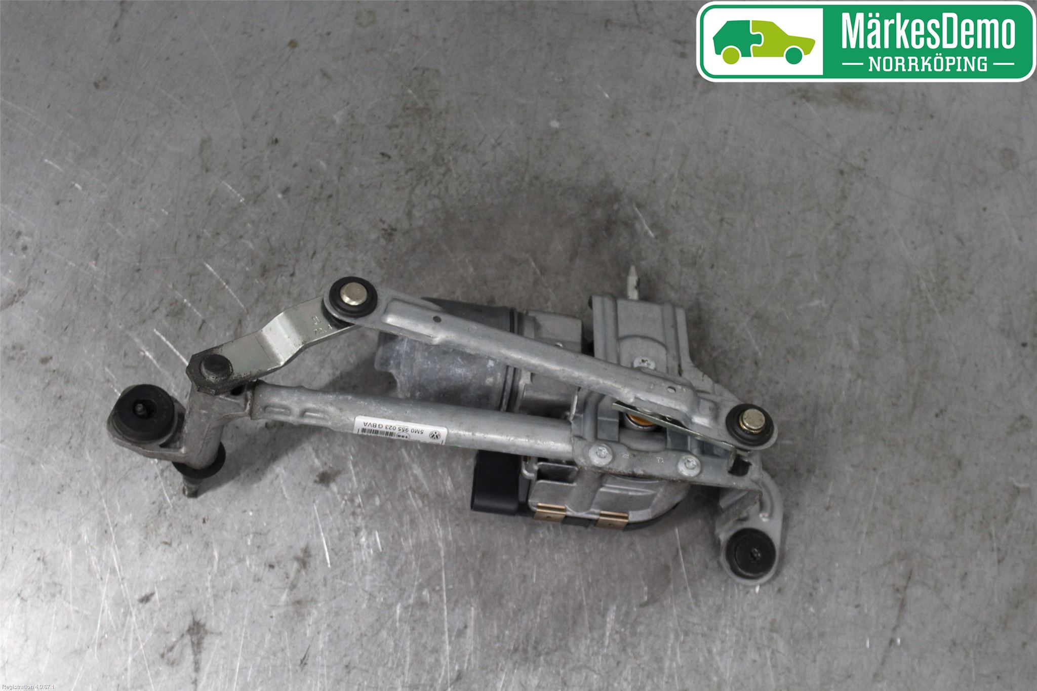 Volkswagen VW GOLF PLUS/CROSS GOLF 04-14 Viskeroverføring Frontrute