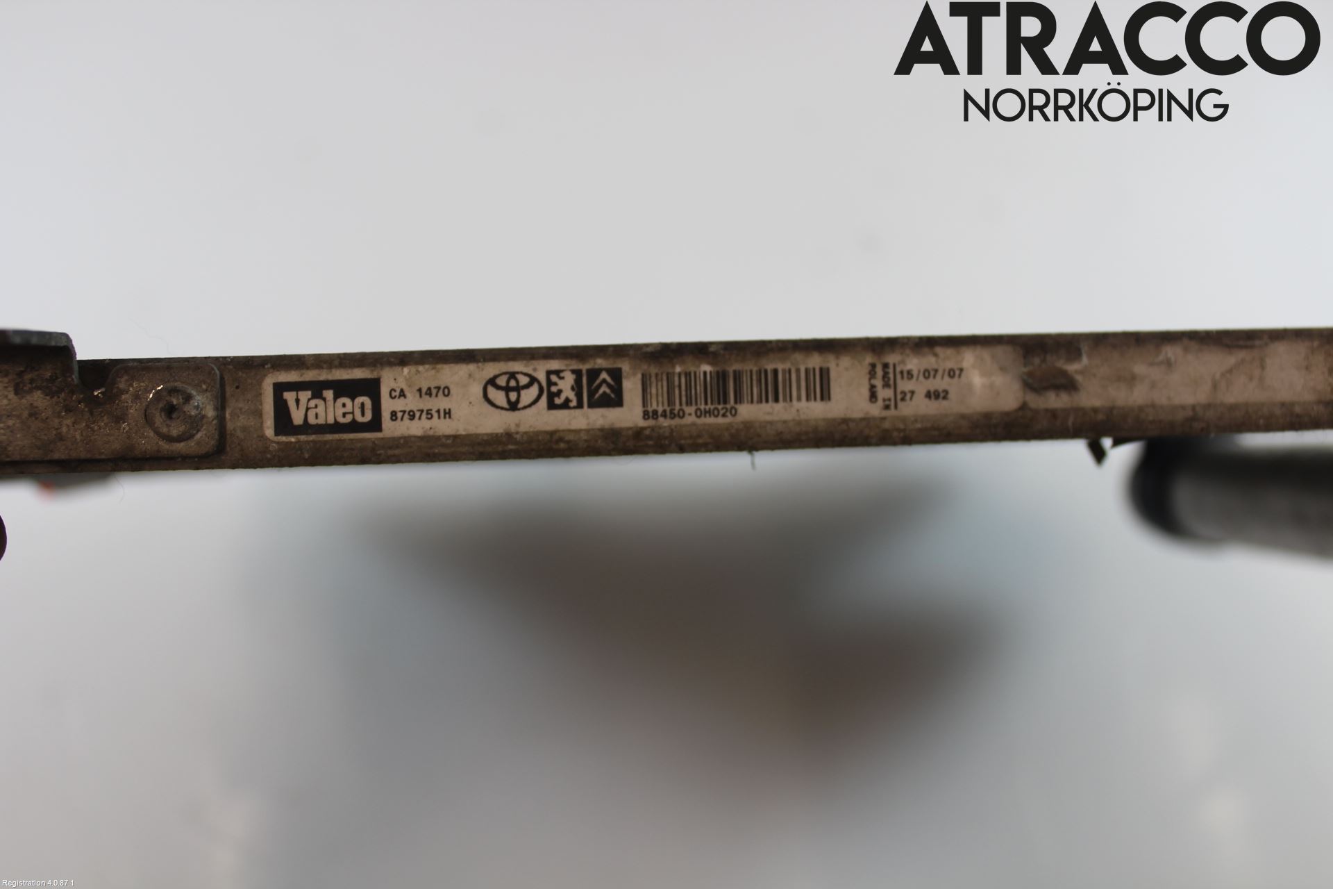 Toyota AYGO 06-14 Varme Ac Kondenser-Kjøler