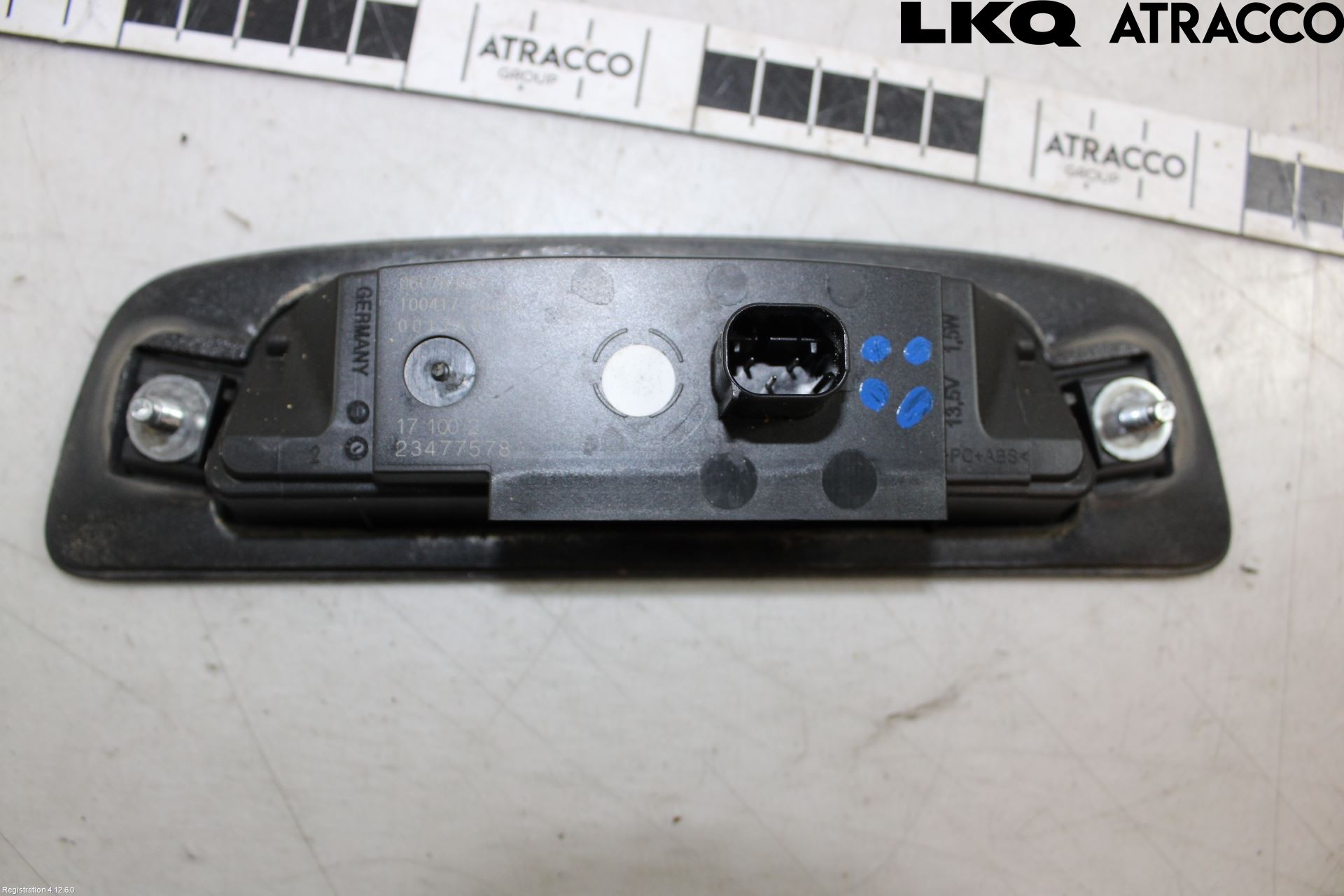 Opel ASTRA K 16-22 Bakluke Handtak Ytre
