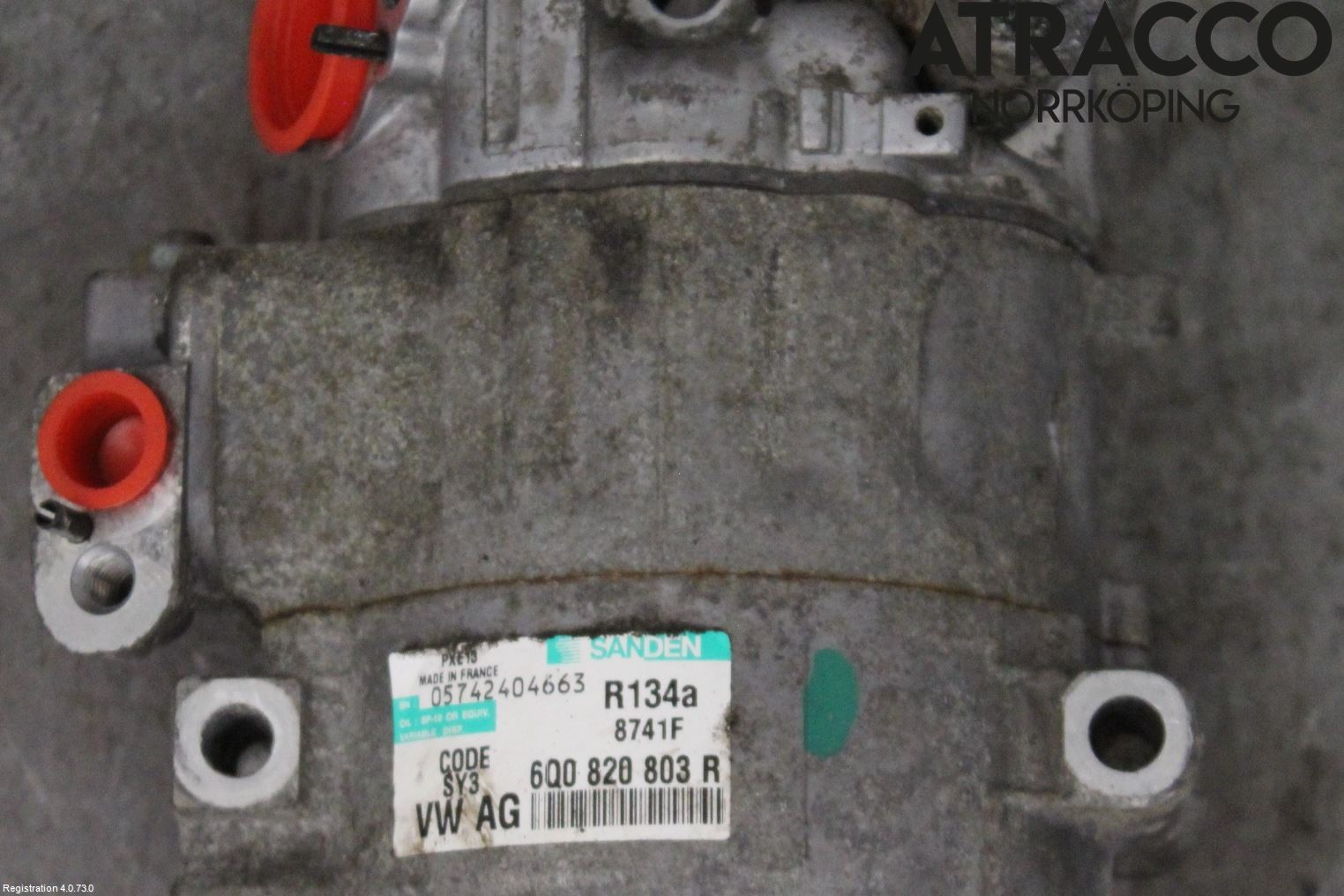 Skoda FABIA 99-07 Varme Ac Kompressor