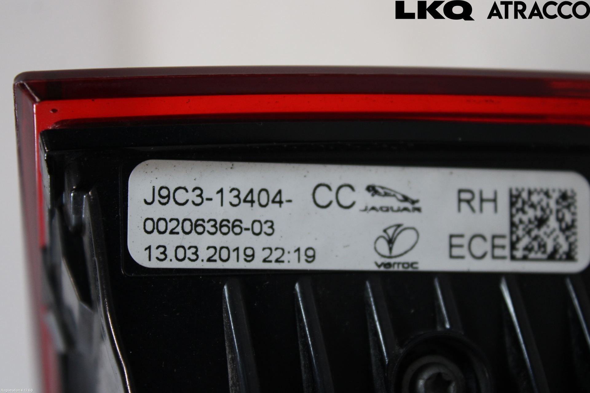 Jaguar E-PACE 17- Baklykt Høyre