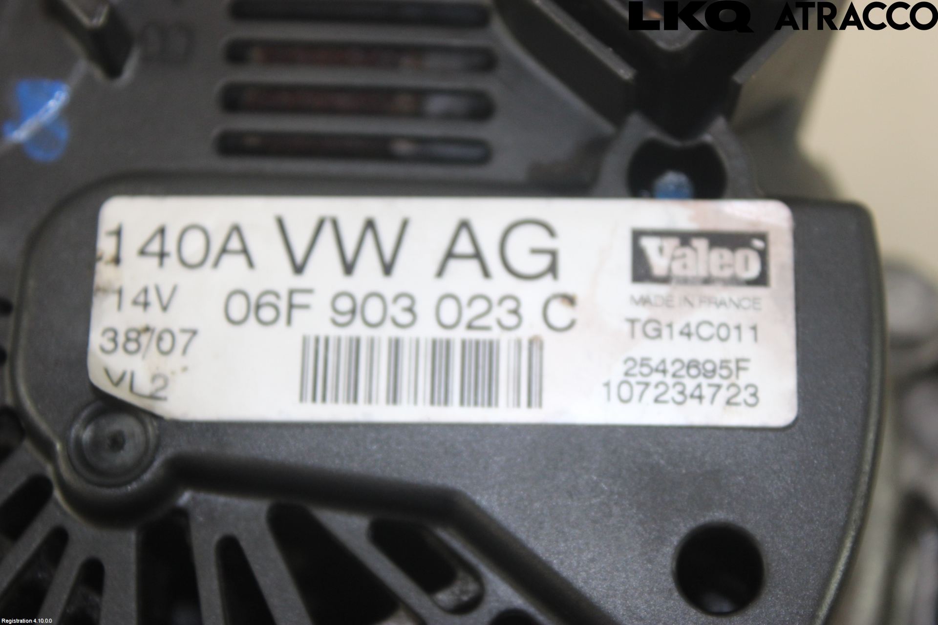 Audi A3/S3 05-13 Dynamo