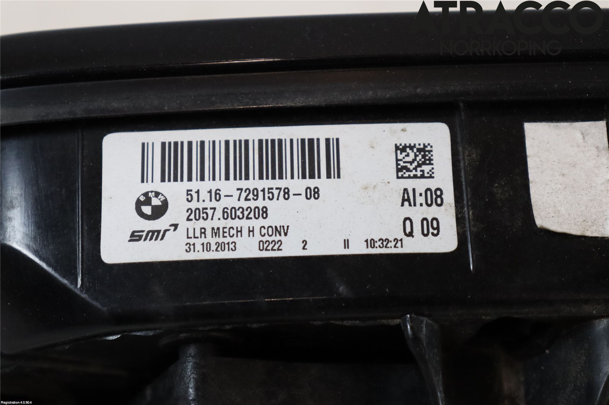 BMW 3 GT F34 13-19 Speil H M-El Justering