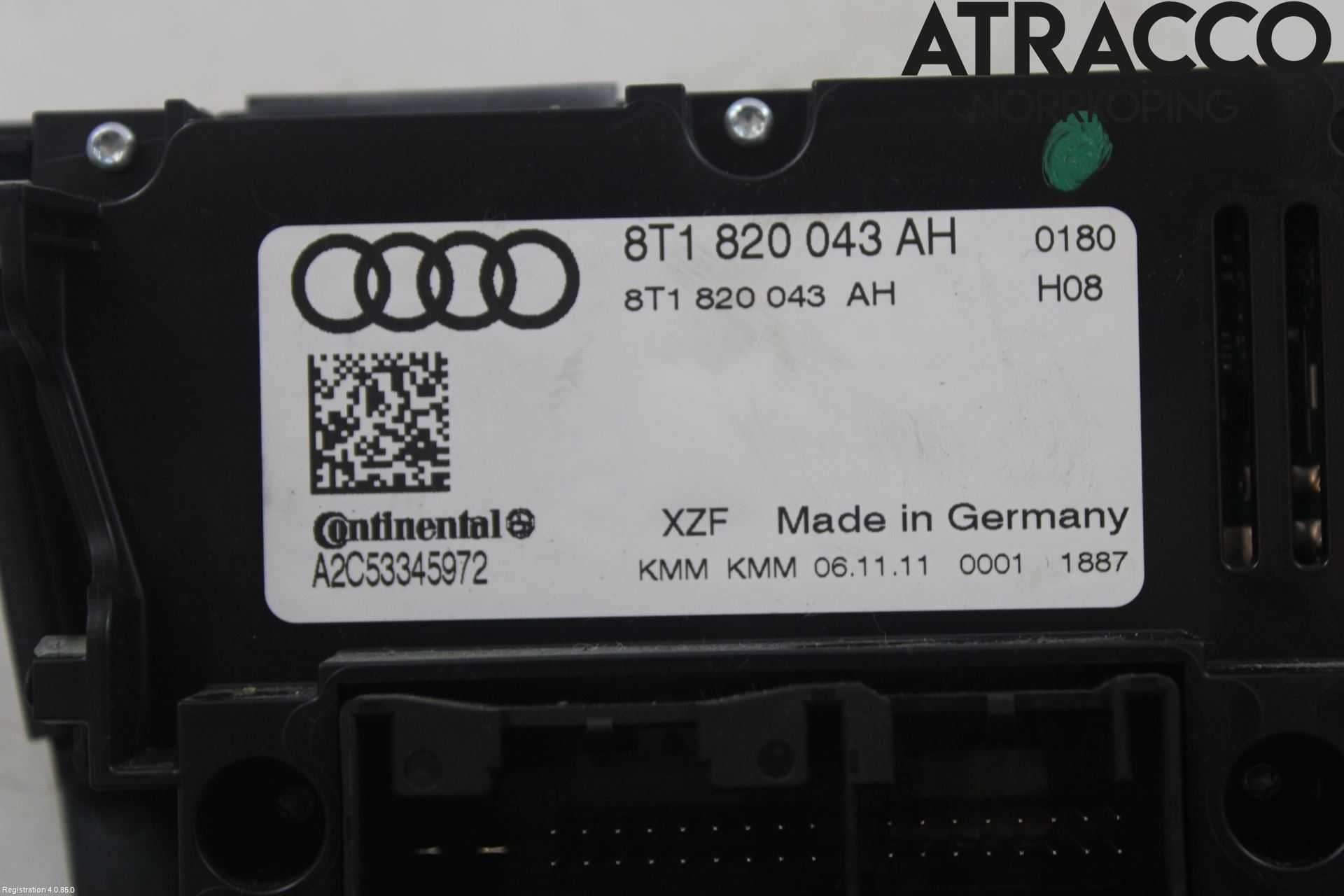 Audi A4 12-15 Varmeapparat Panel(Regulering)