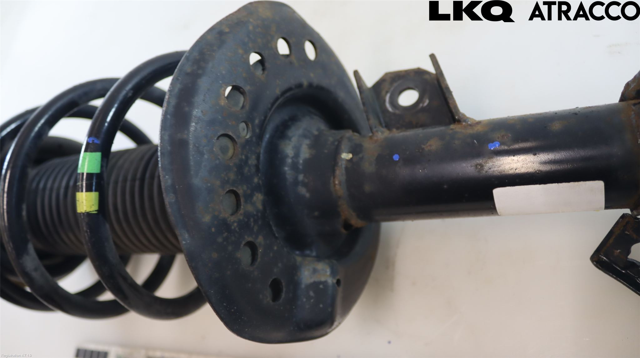 Nissan QASHQAI 10-14 Fjærbein Foran Venstre