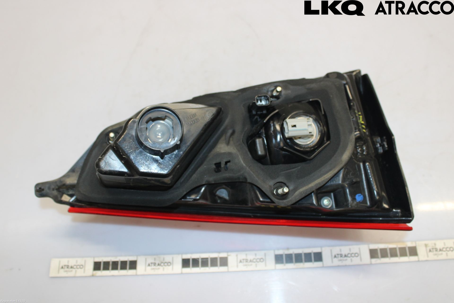 Nissan QASHQAI 14-17 Baklykt Høyre  På Luke(Indre)