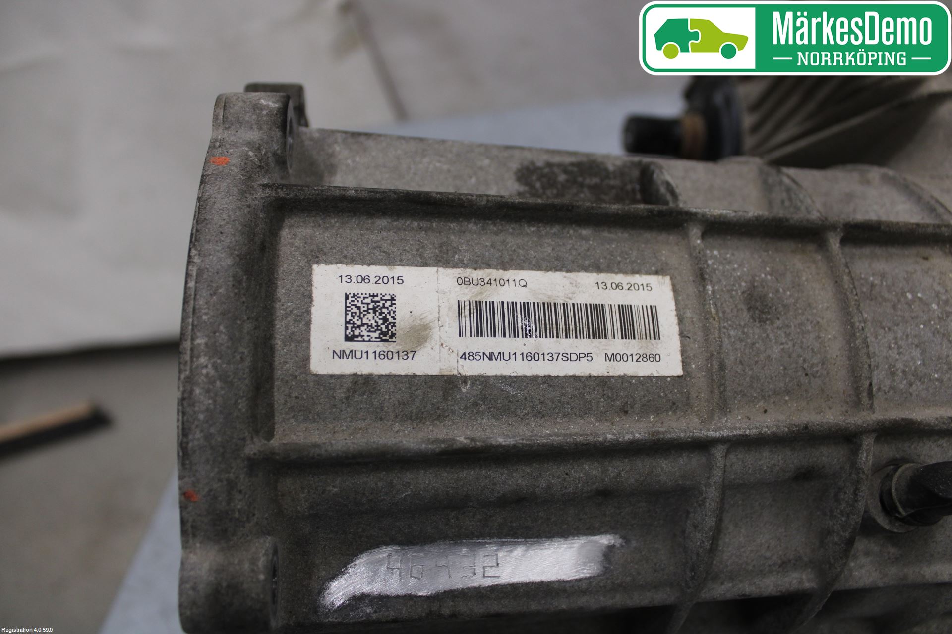 Volkswagen VW TOUAREG 7P 11-18 Gearkasse Fordelingskasse