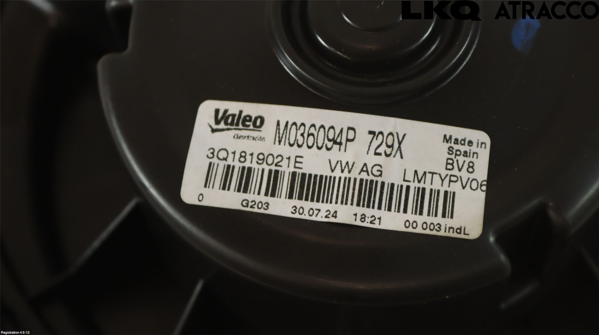 Seat LEON 20- Varmeapparat Viftemotor