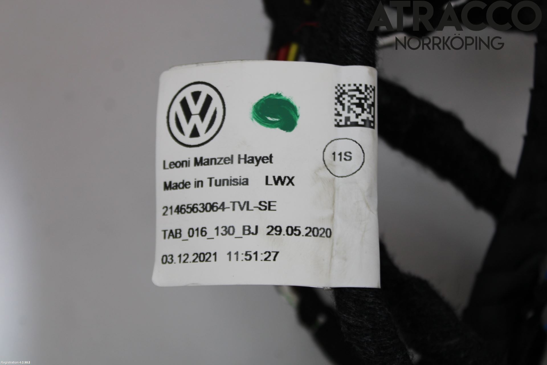 Volkswagen VW ID.4 21- Ledningsnett