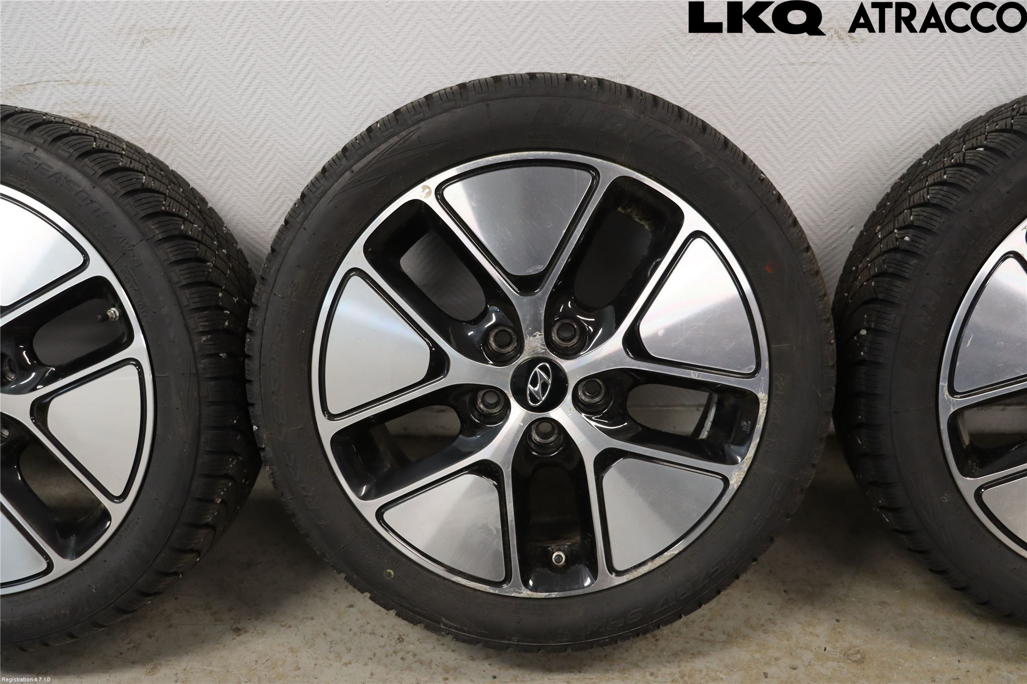 Hyundai IONIQ AE 17-22 Dekk Vinter På Alu Felg 4Stk