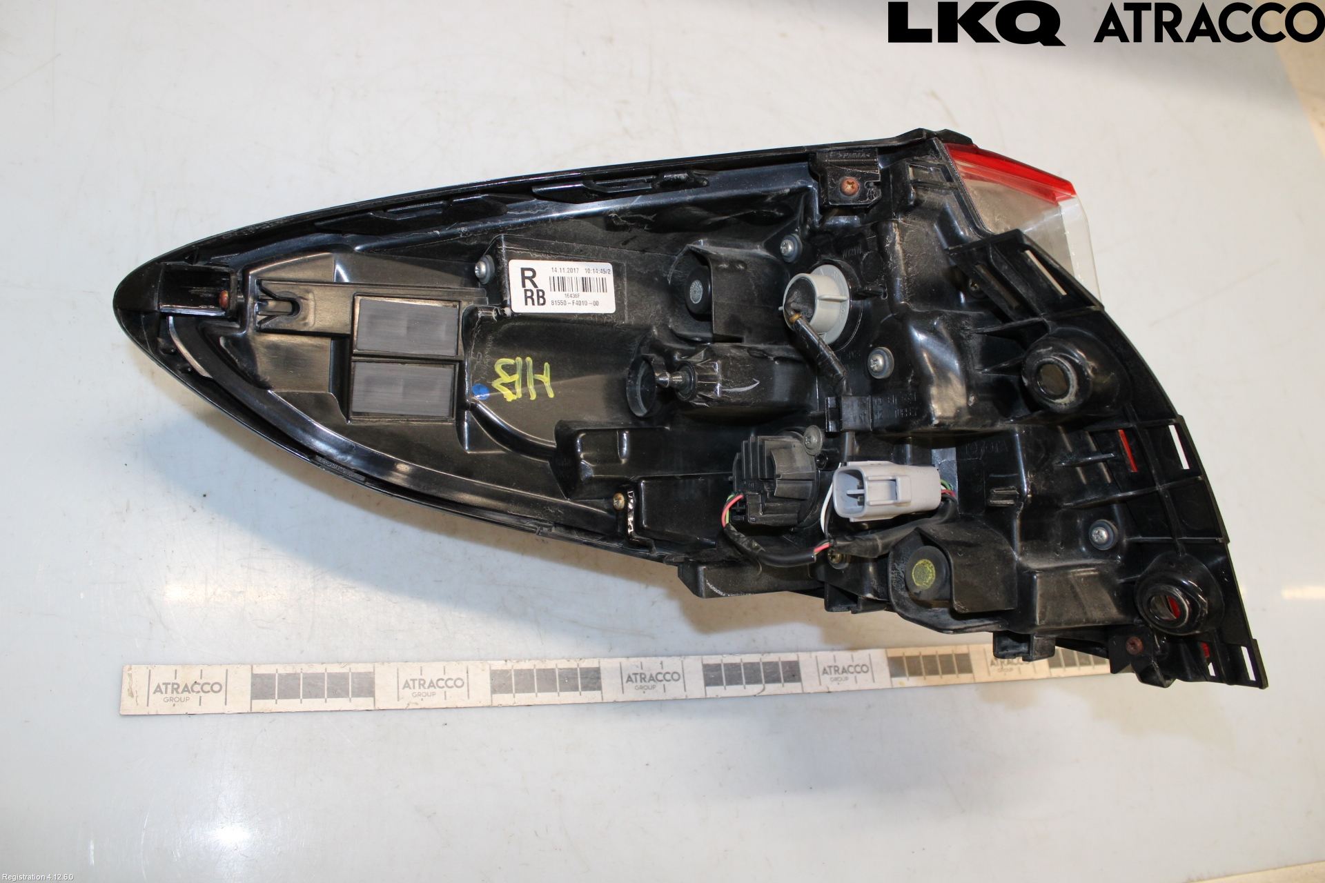 Toyota C-HR 16-23 Baklykt Høyre