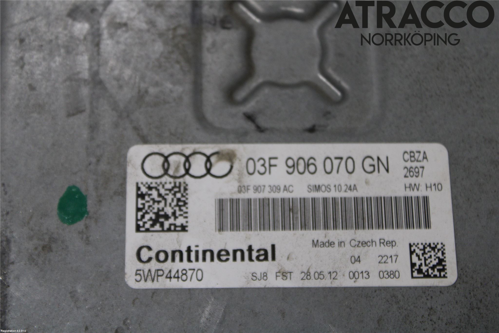 Audi A1/S1 11-18 Styreenhet Innsprøytning
