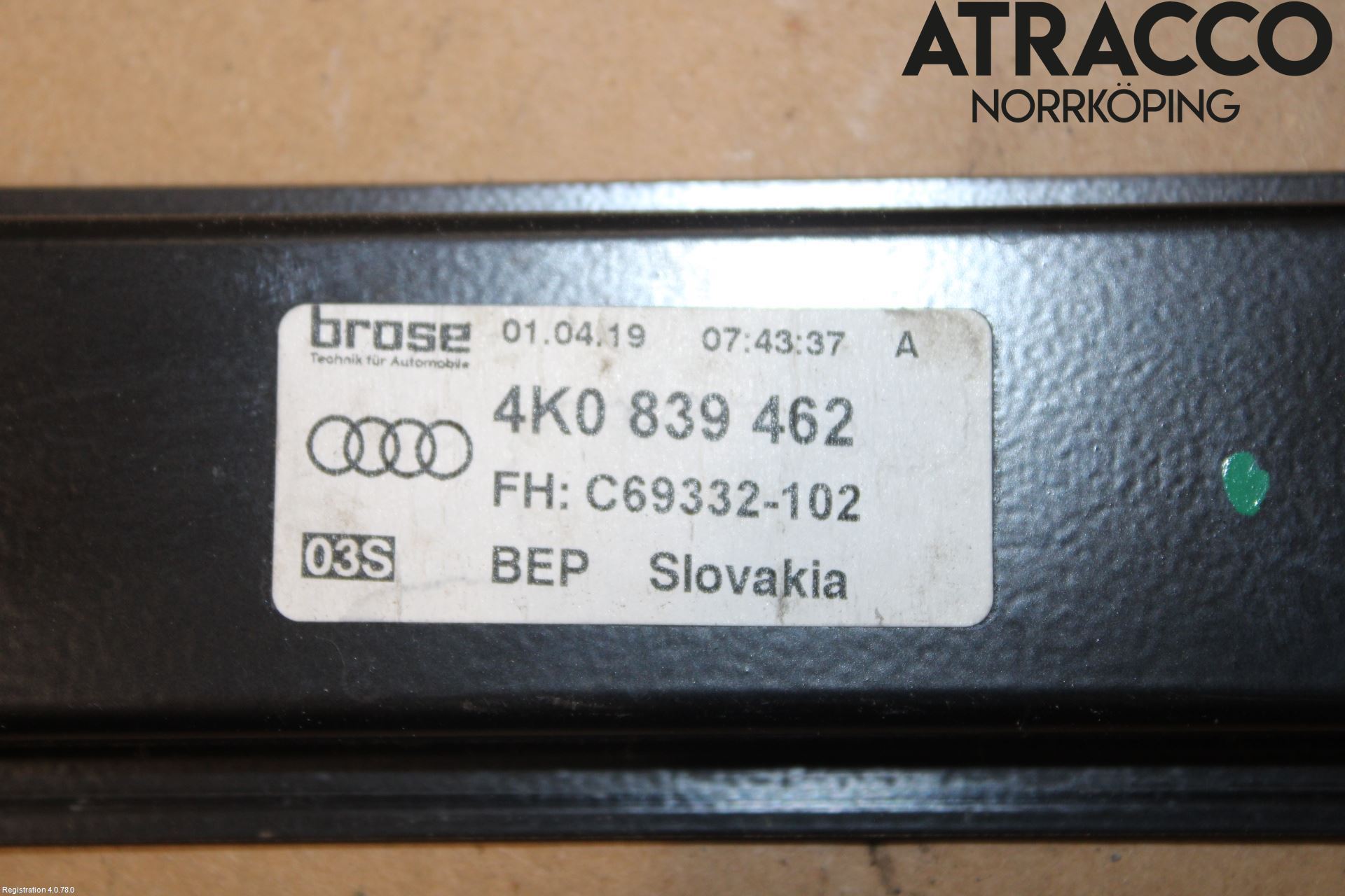 Audi A6 F2/C8 19- Vindusheis El Komp