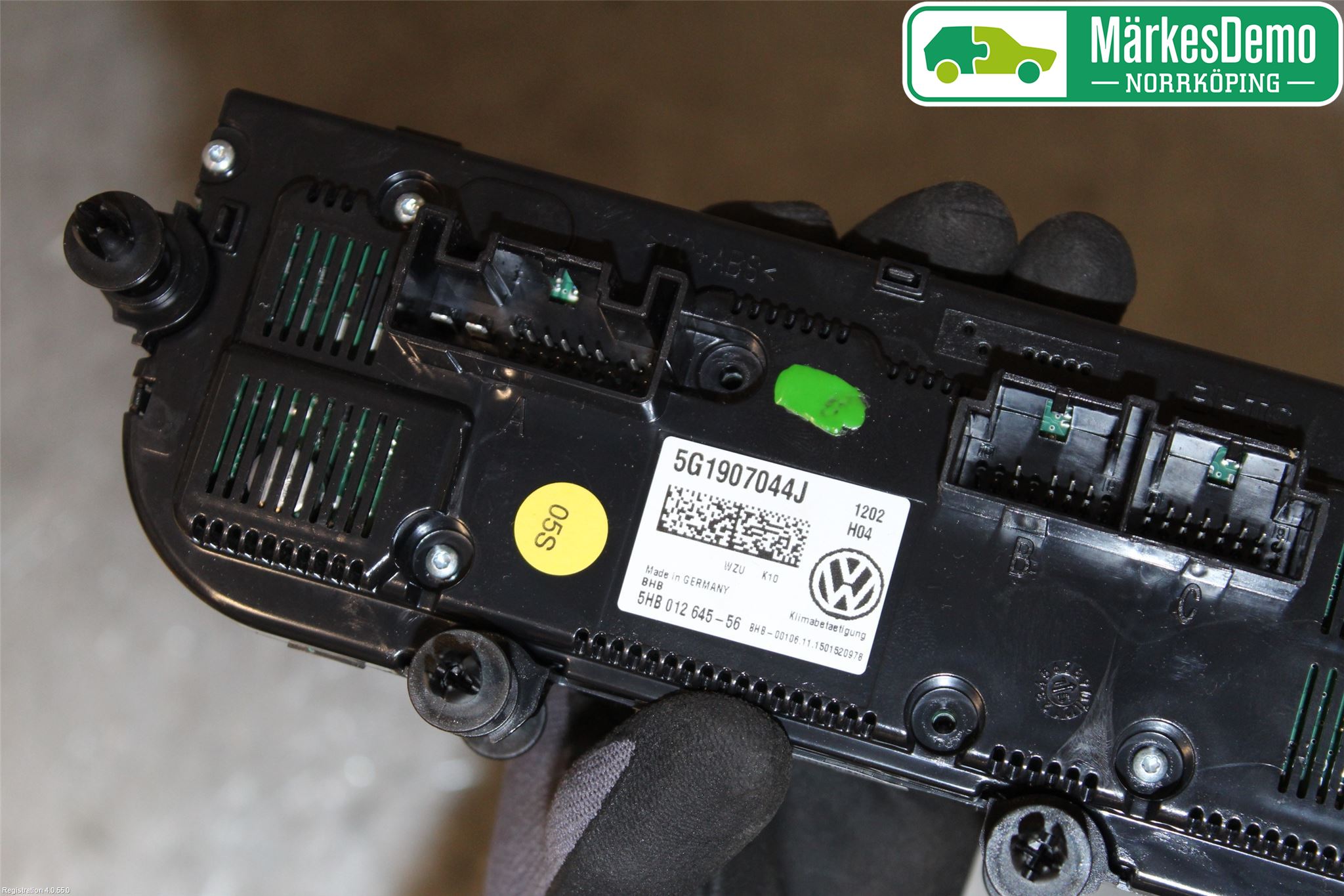 Volkswagen VW PASSAT 15-19 Varmeapparat Panel(Regulering)