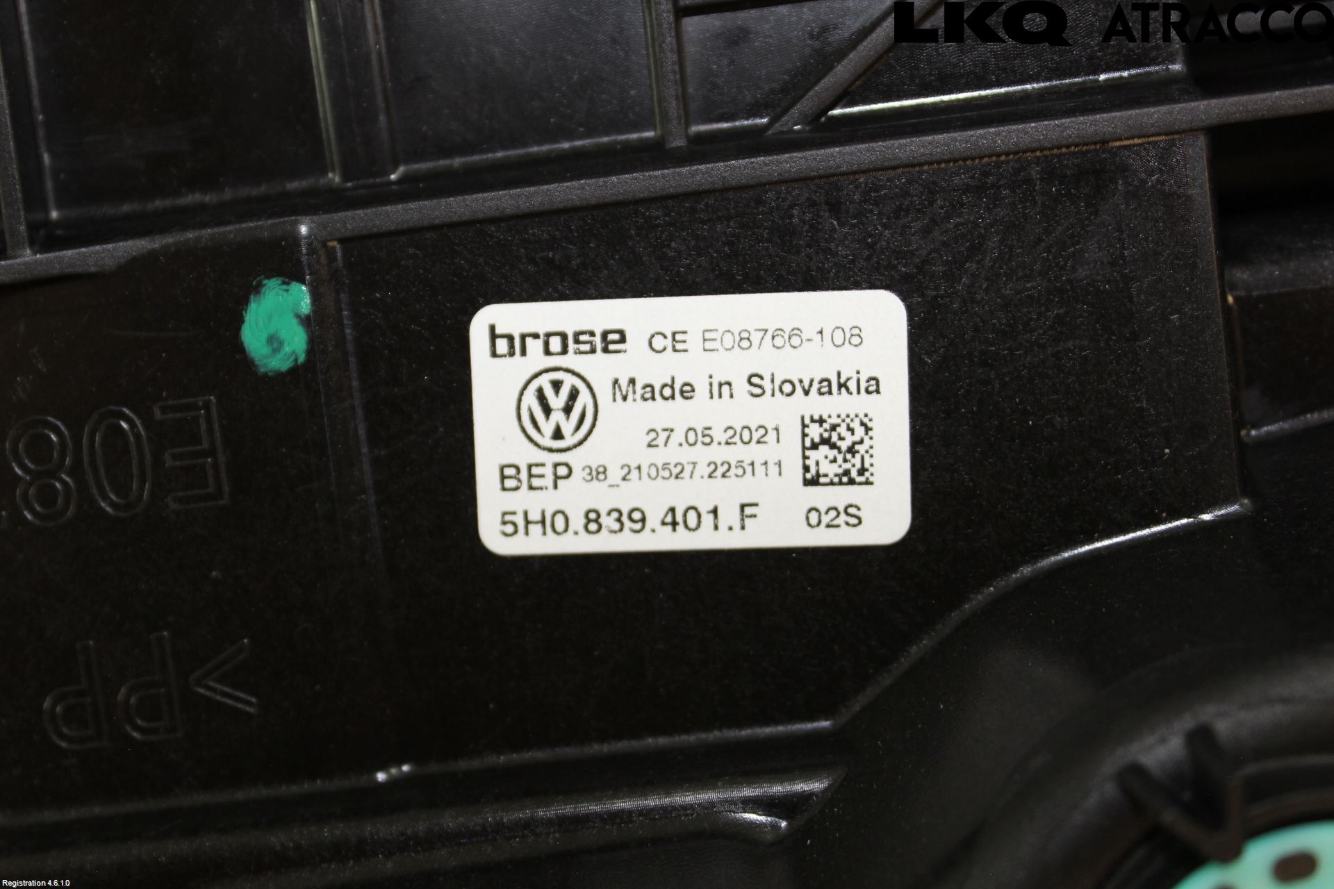 Volkswagen VW GOLF / E-GOLF VIII 20- Vindusheis El Komp