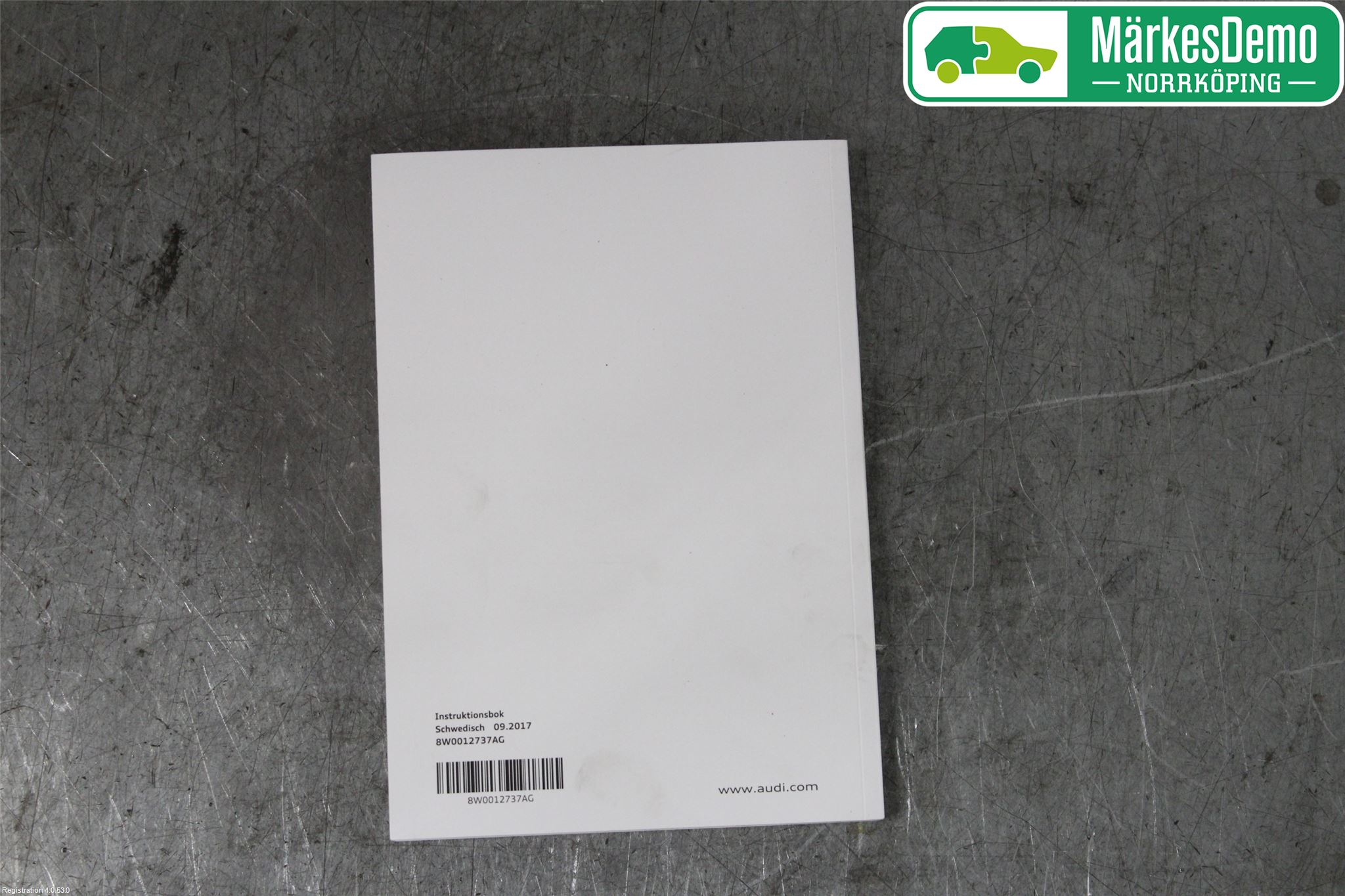 Audi A4/S4 B9 16-19 Instruksjonsbok