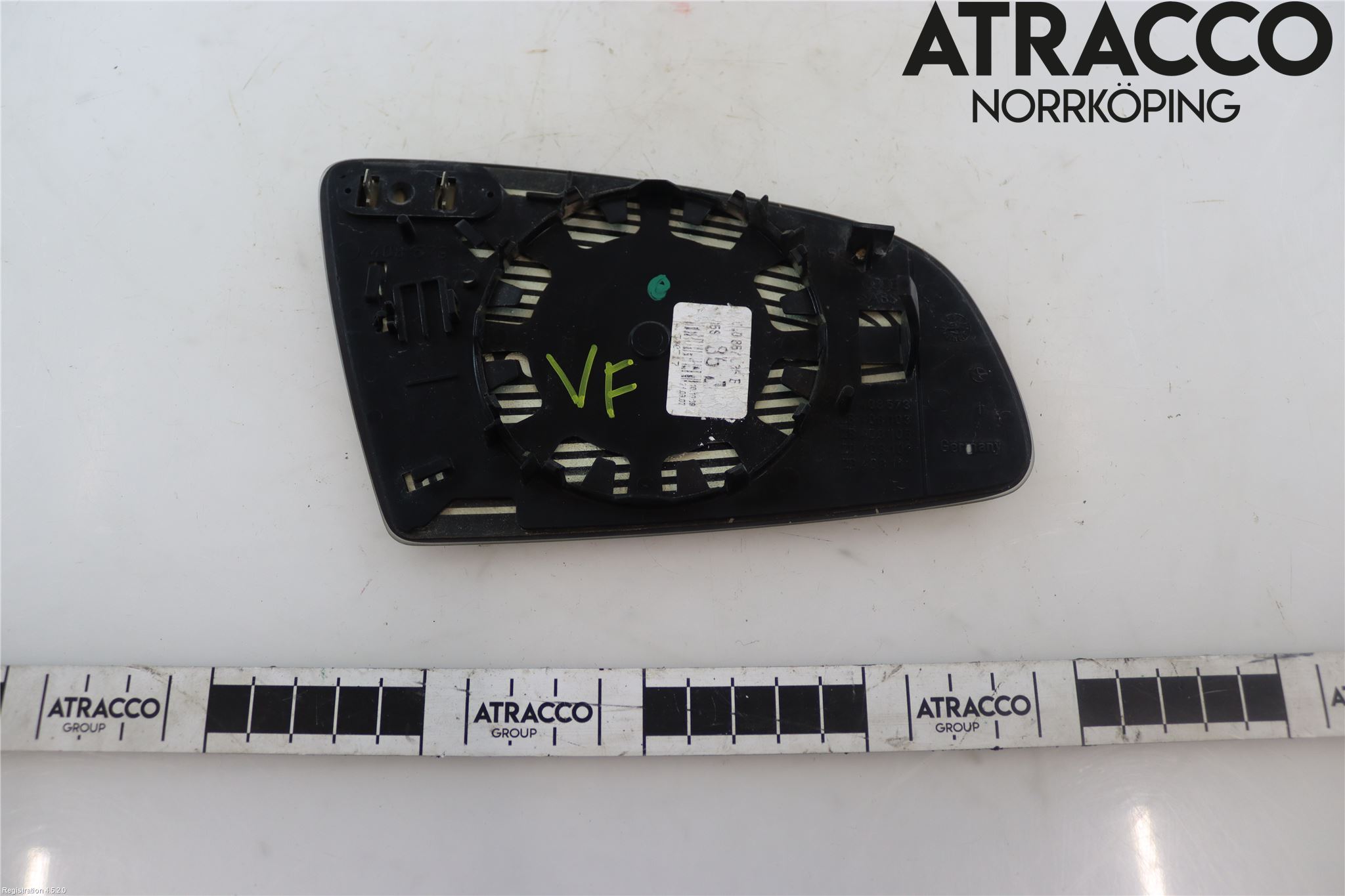Audi A4/S4 05-07 Speil Glass V