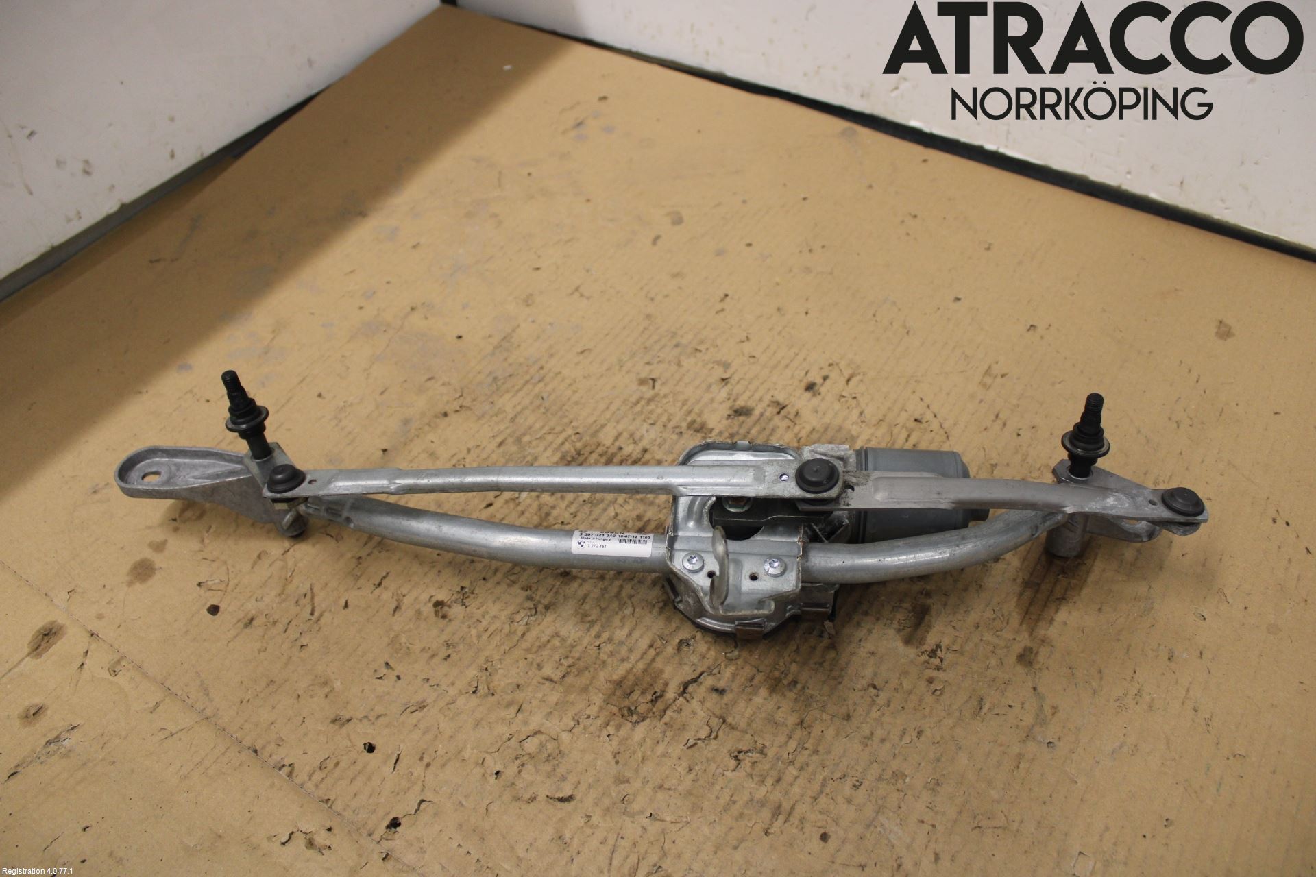 BMW 5 F10/F11/F18 09-17 Viskeroverføring Frontrute