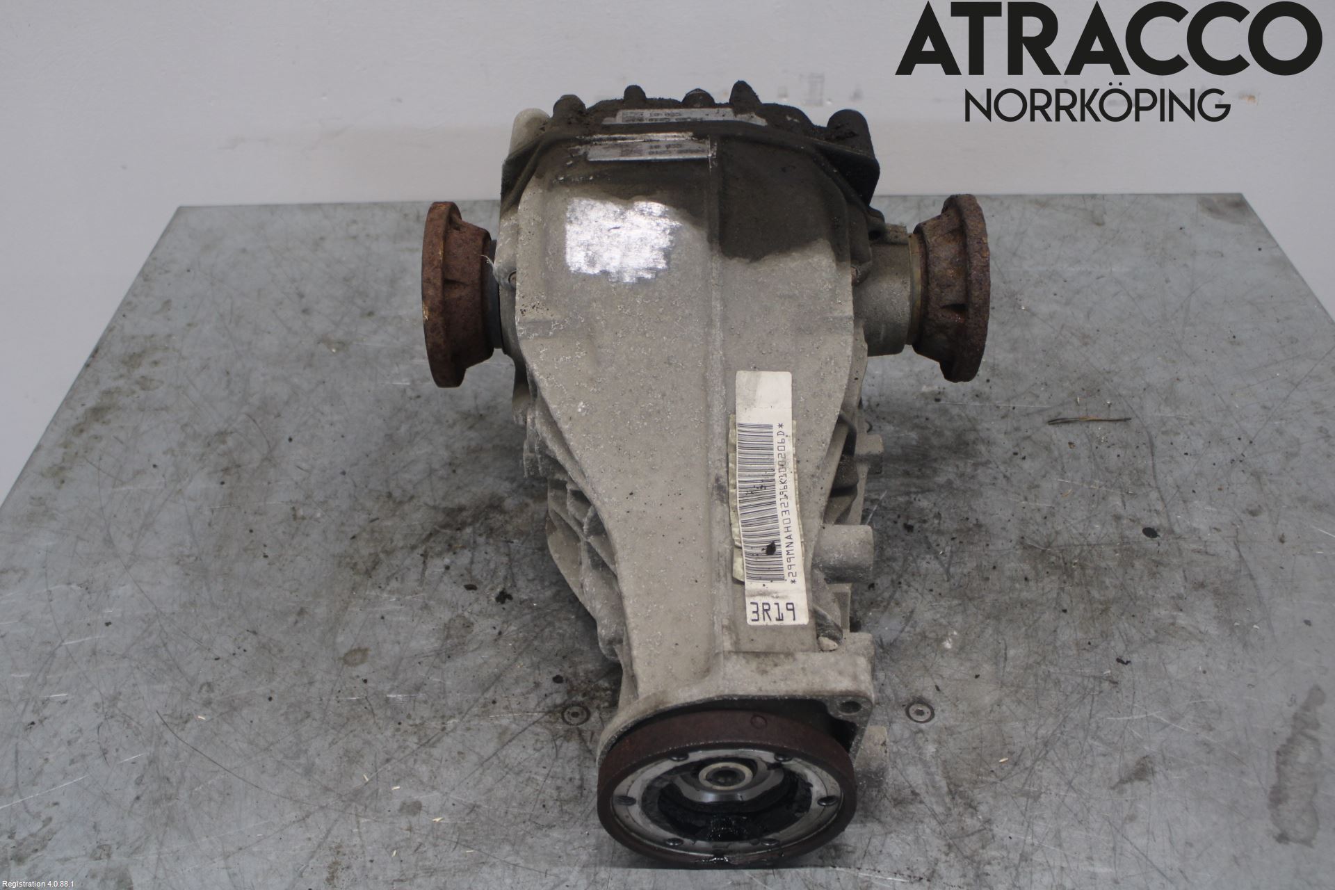 Audi A4/S4 08-11 Bakaksel Kardang Bak -Diff