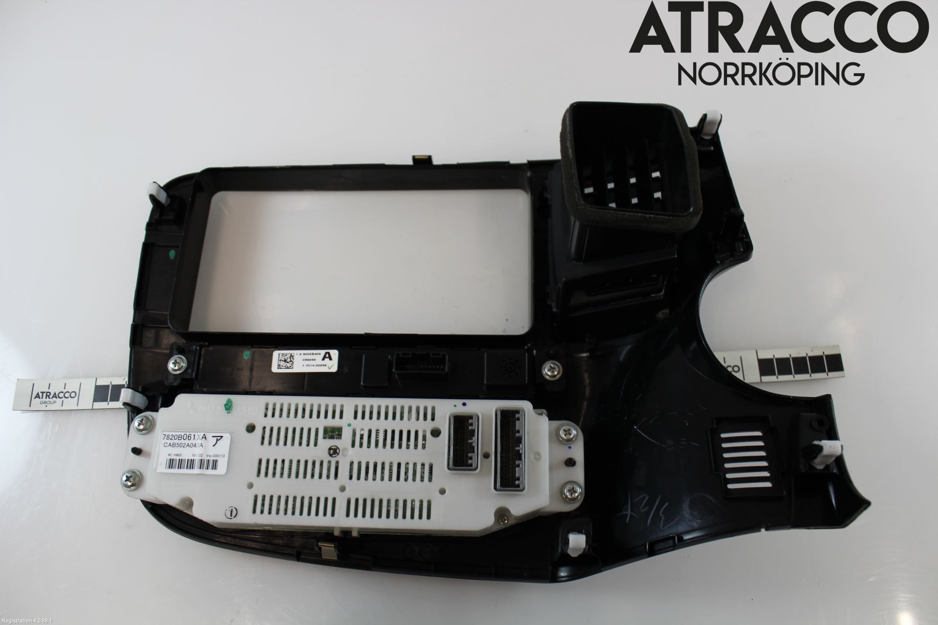 Mitsubishi OUTLANDER 13-21 Varmeapparat Panel(Regulering)