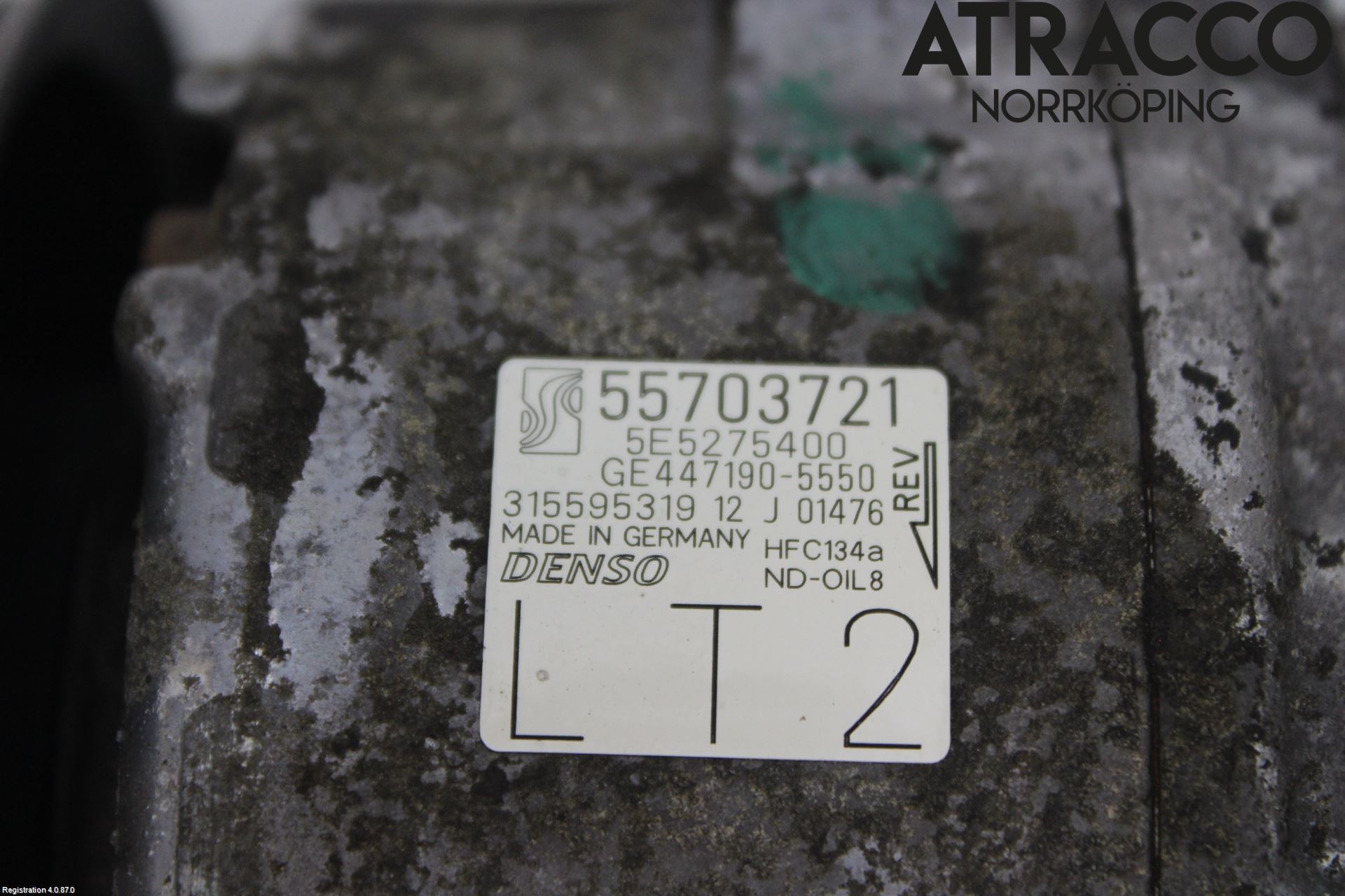 Opel CORSA D 07-14 Varme Ac Kompressor