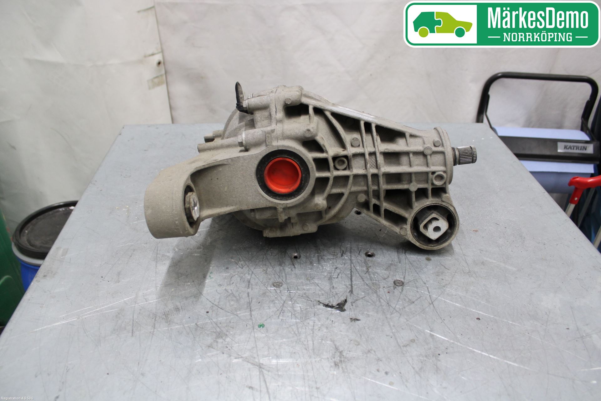 Volkswagen VW TOUAREG 7P 11-18 Bakaksel Kardang Bak -Diff