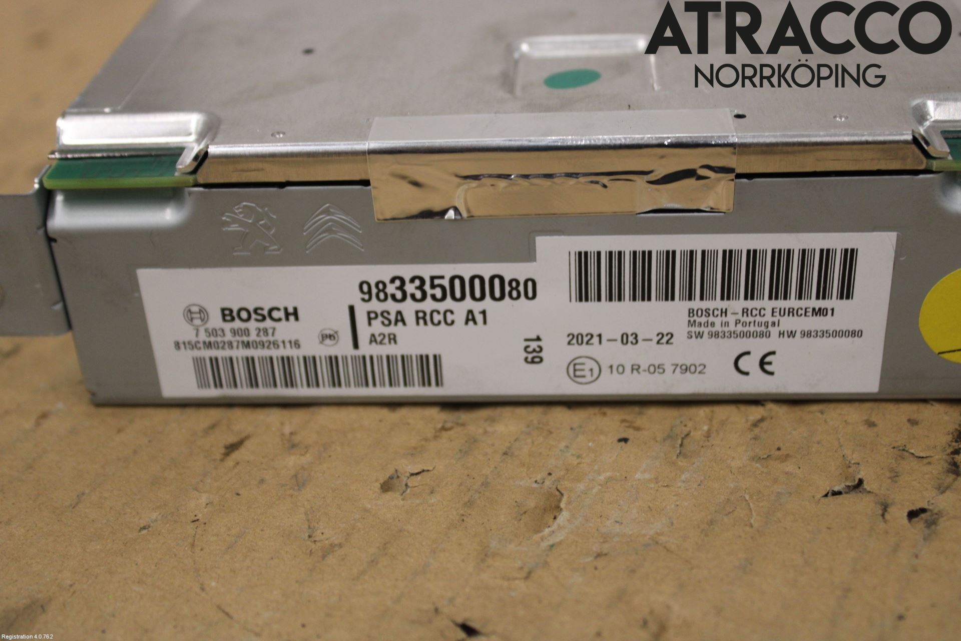 Peugeot 208/E-208 20- Stereo Forsterker