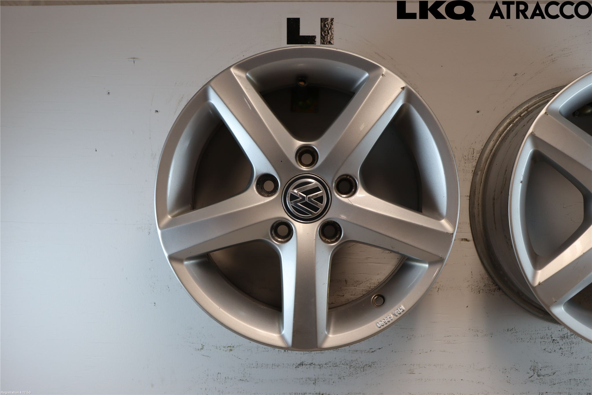 Volkswagen VW GOLF / E-GOLF VII 13-20 Felg Aluminium Sett 4Stk