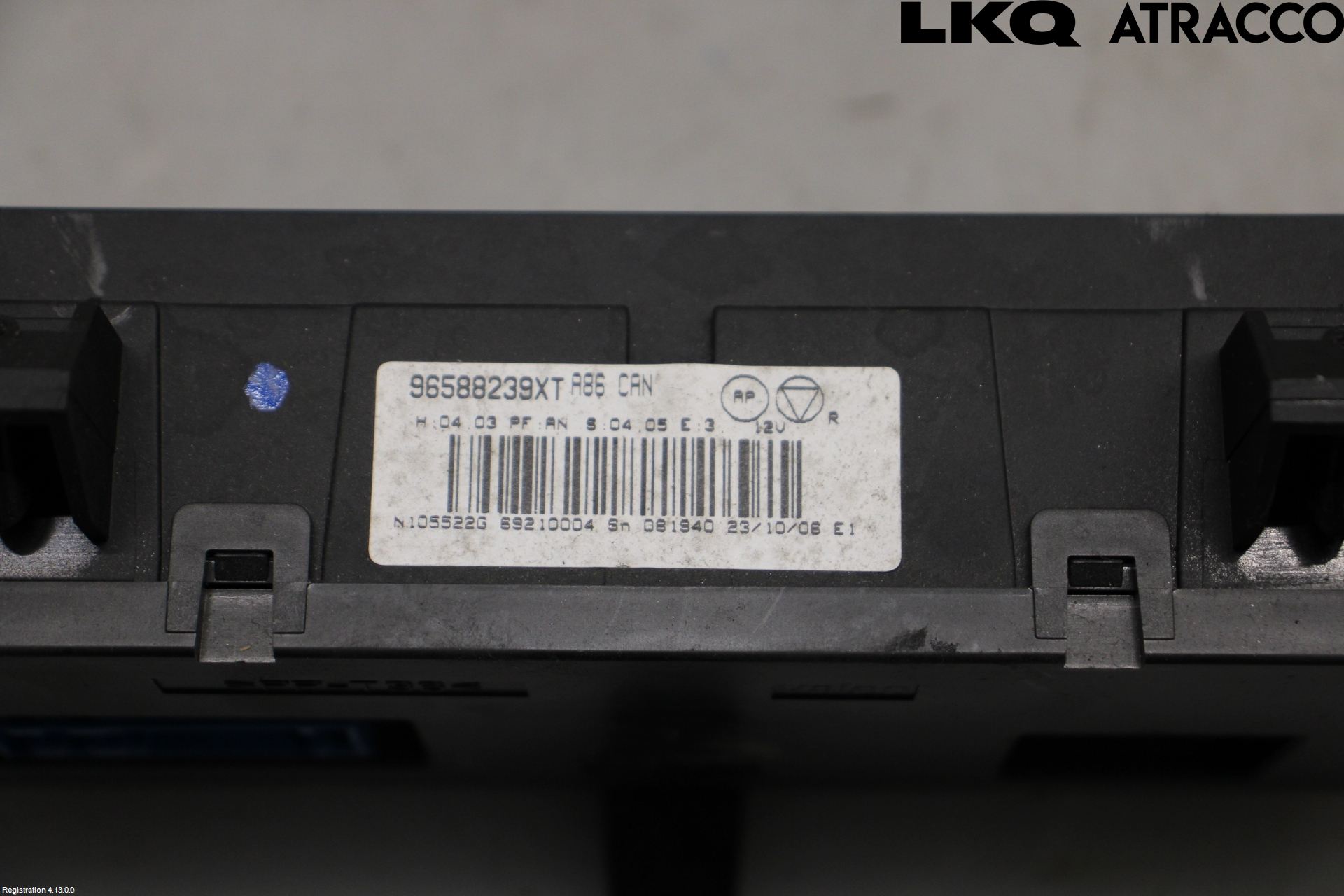 Citroen C3 05-10 Varmeapparat Panel(Regulering)
