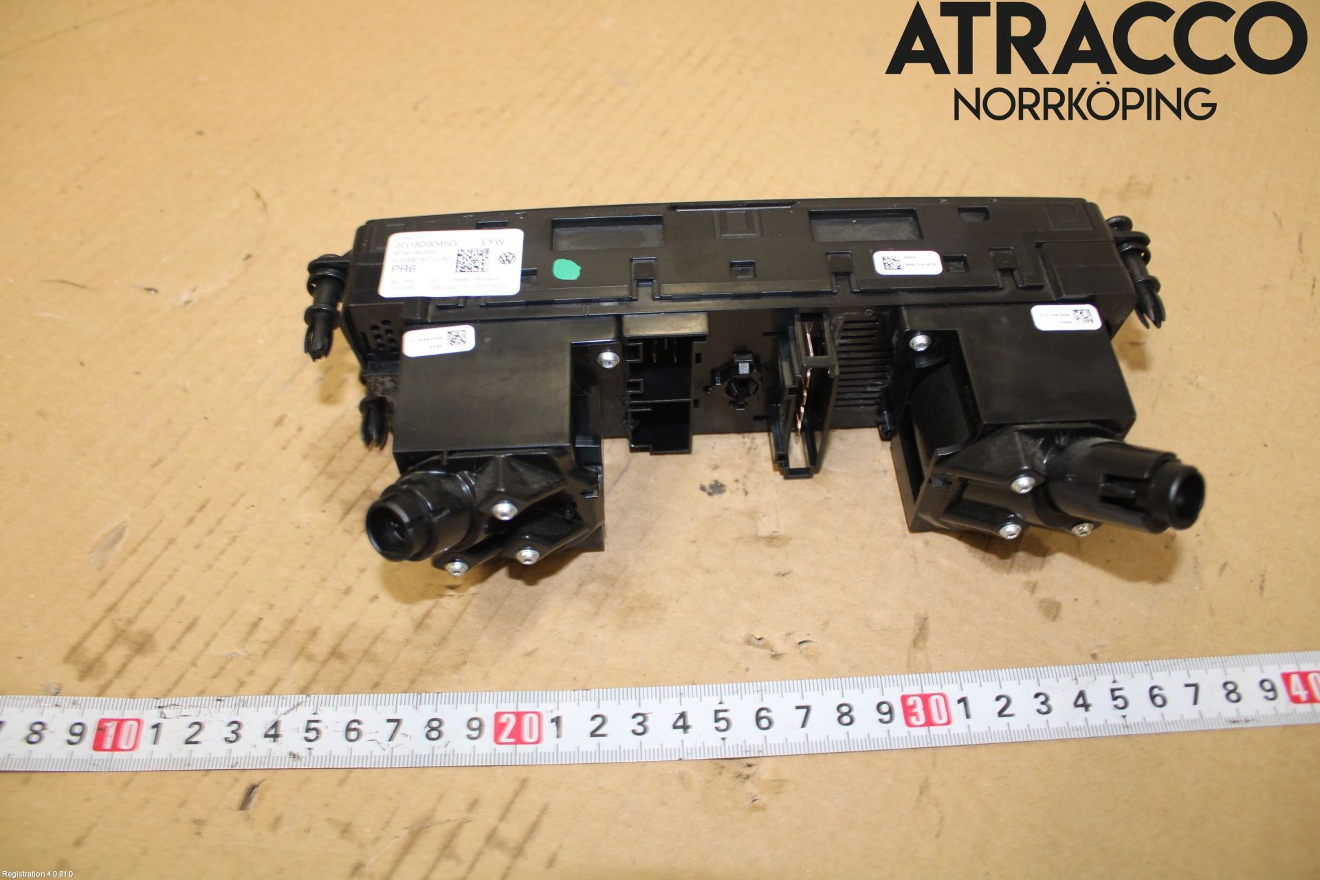 Volkswagen VW POLO VI 18->> Varmeapparat Panel(Regulering)