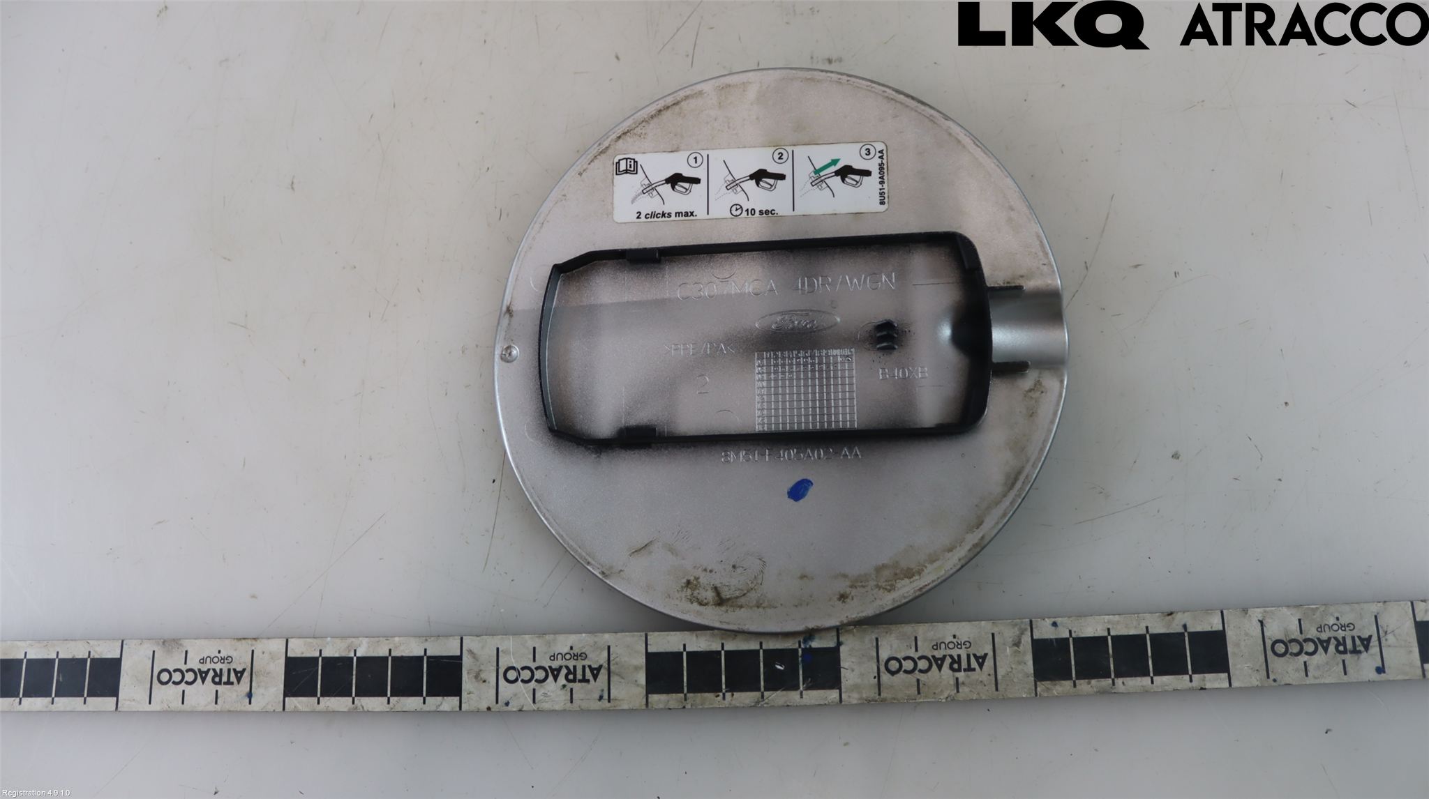Ford FOCUS 08-11 Drivstoff Tankluke