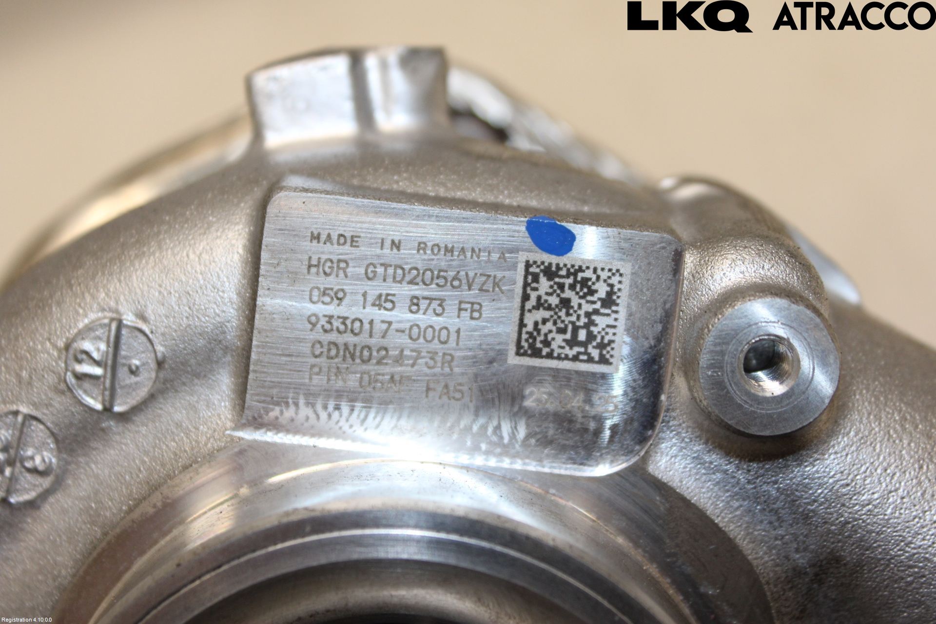 Volkswagen VW TOUAREG CR 18- Turboaggregat