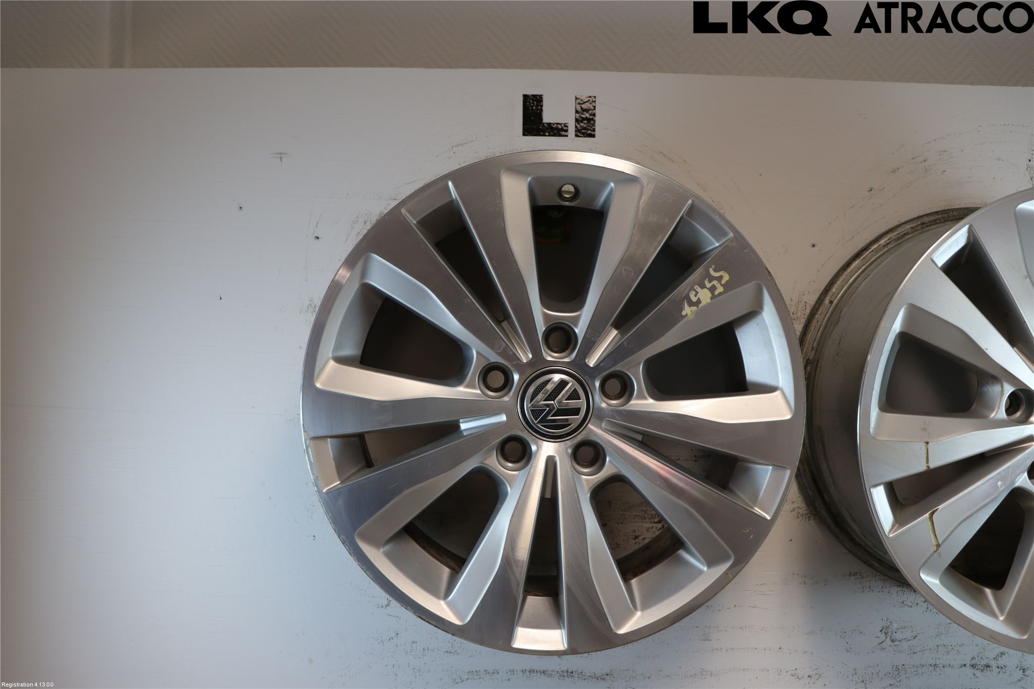 Volkswagen VW GOLF SPORTSVAN 15-20 Felg Aluminium Sett 4Stk