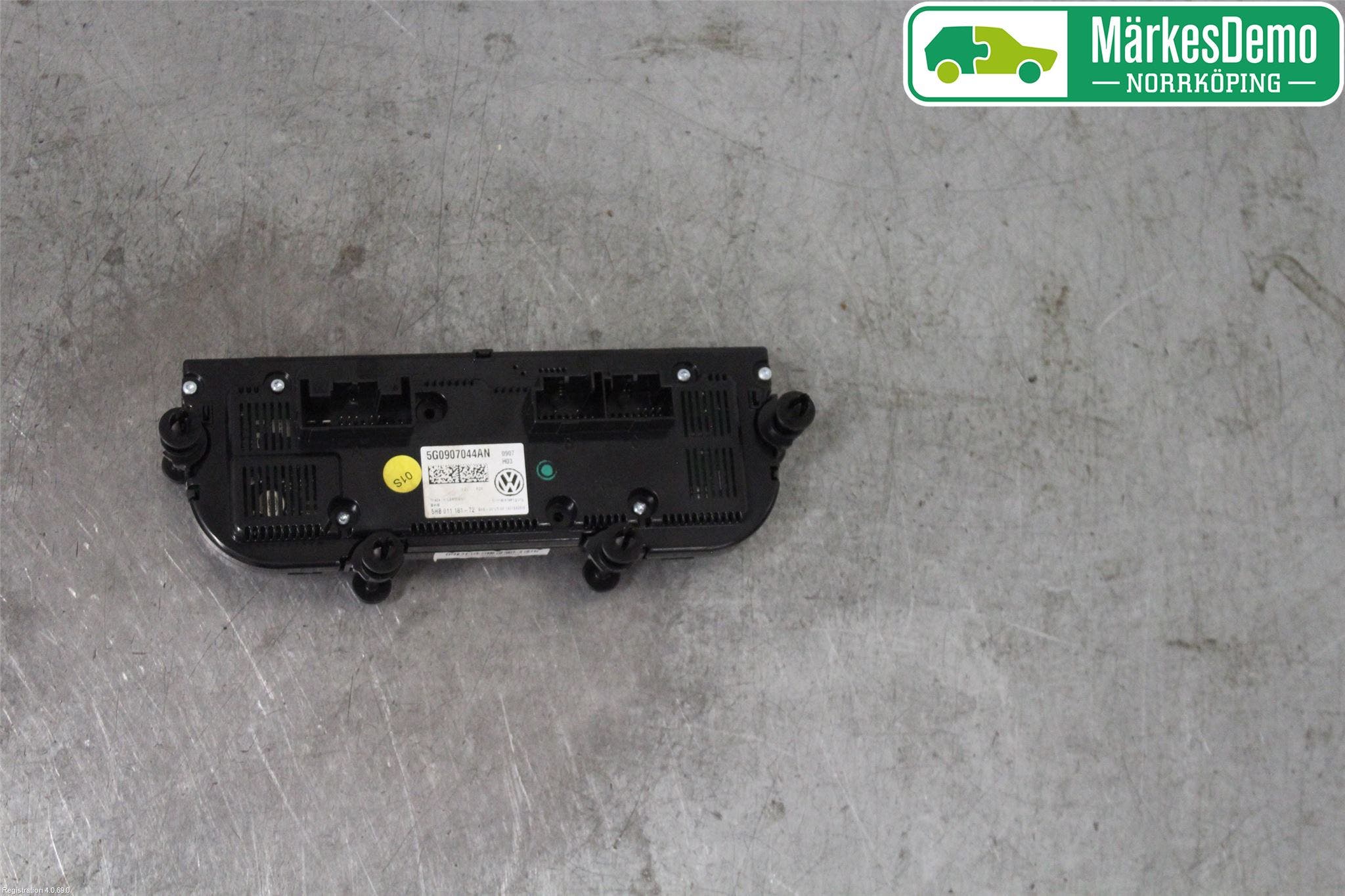 Volkswagen VW GOLF / E-GOLF VII 13-20 Varmeapparat Panel(Regulering)