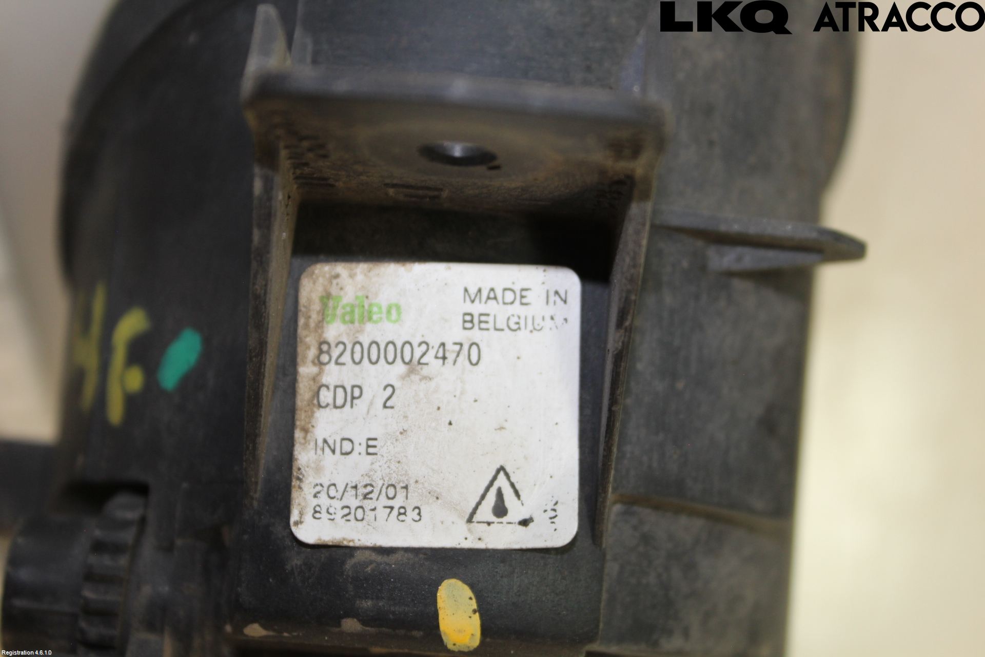 Renault CLIO II 01-08 Frontlykt-Kurve-Tåkelys