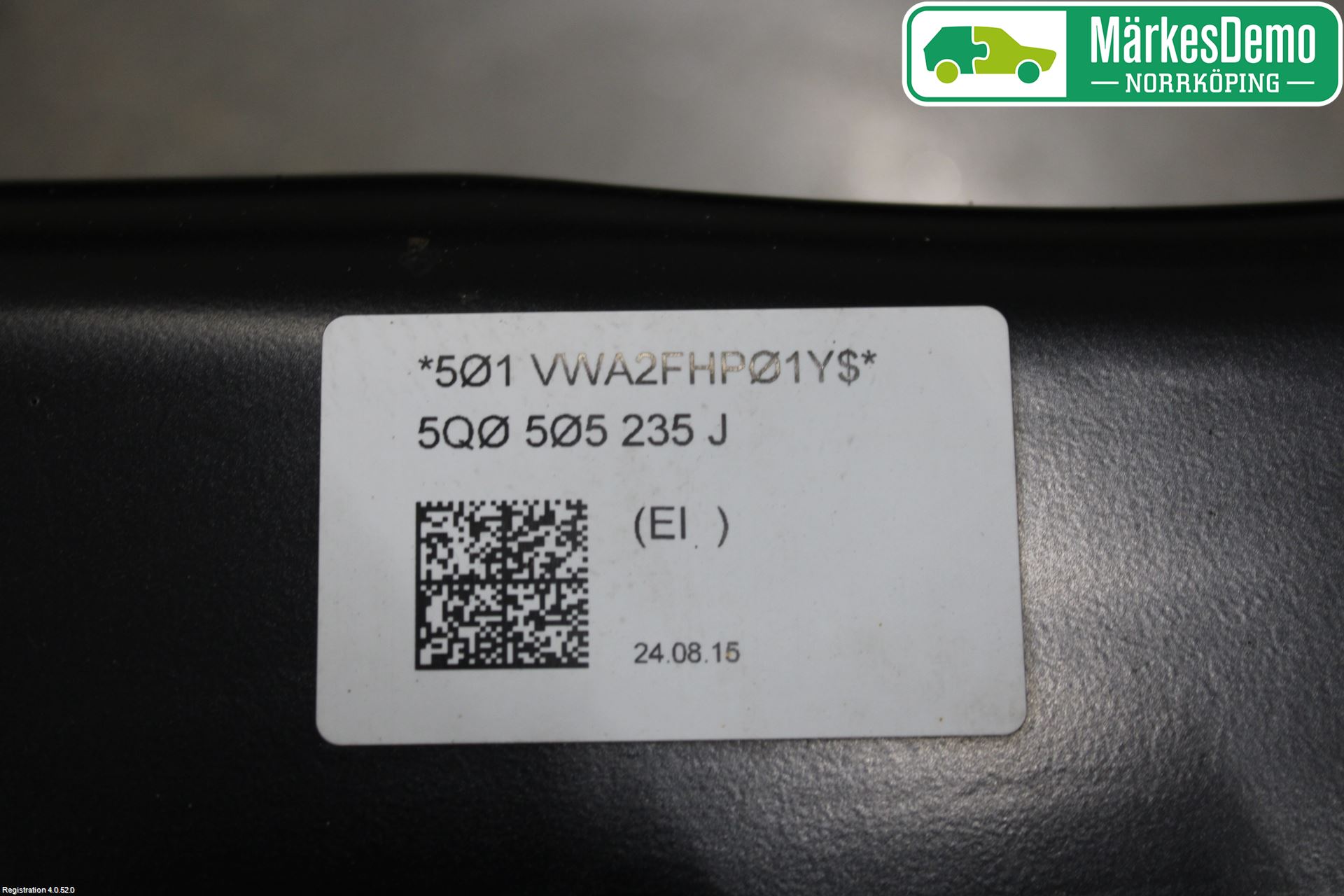 Skoda SUPERB 16-24 Bakaksel Feste Travers-Ramme