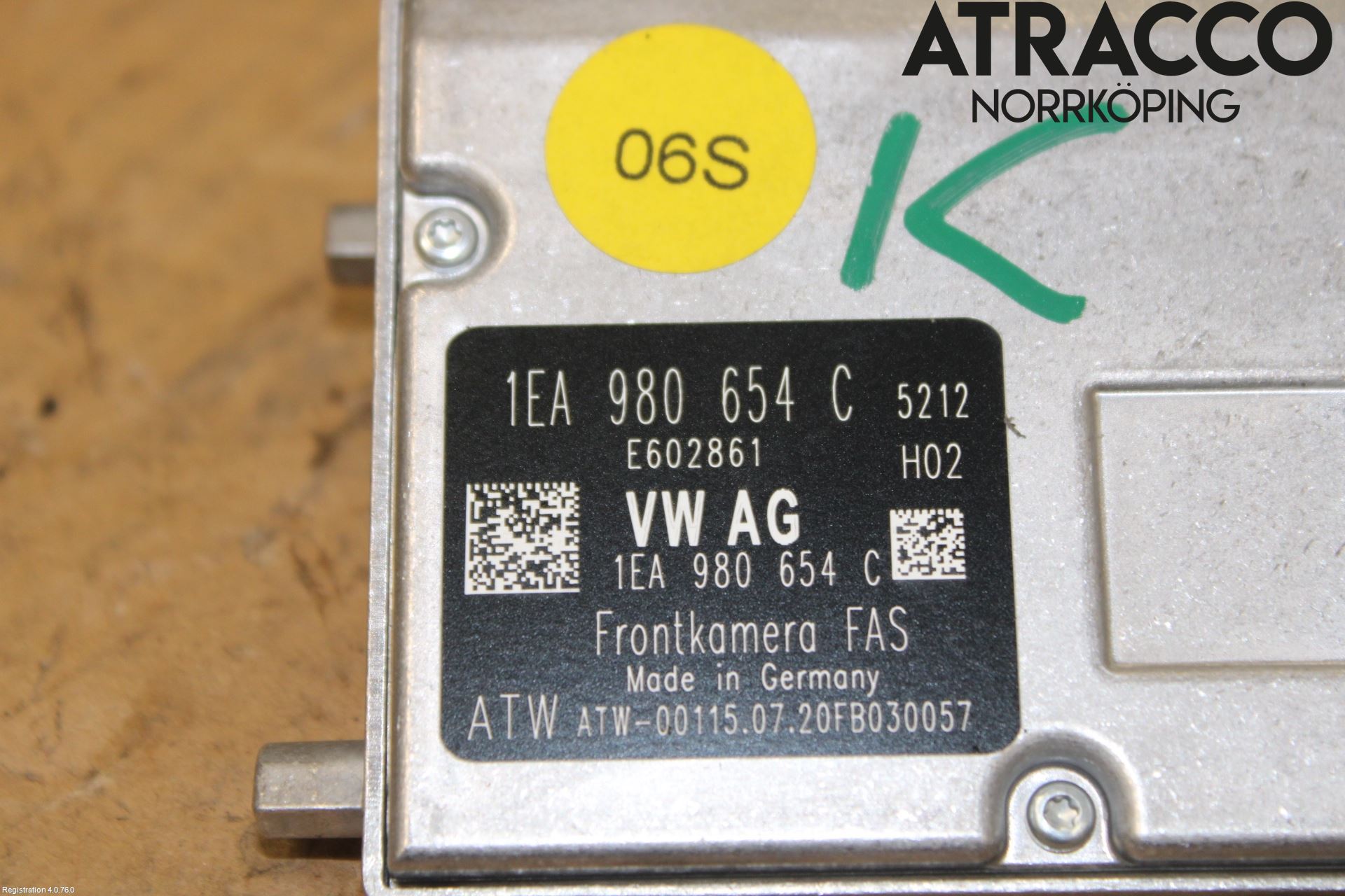 Volkswagen VW ID.3 21- Parkeringshjelp Kamera