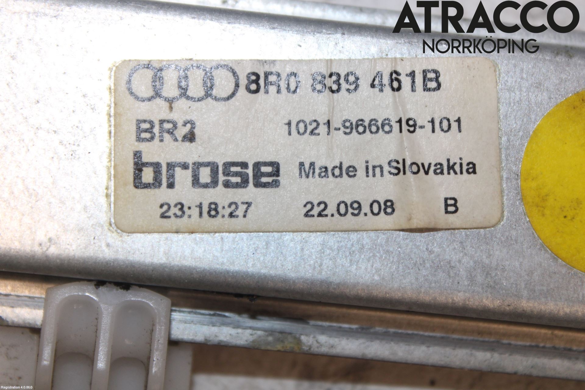 Audi Q5 09-16 Vindusheis El Komp