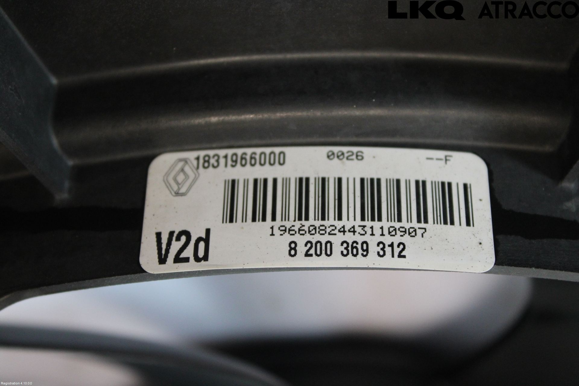 Renault TWINGO II 07-16 Kjølevifte Elektrisk
