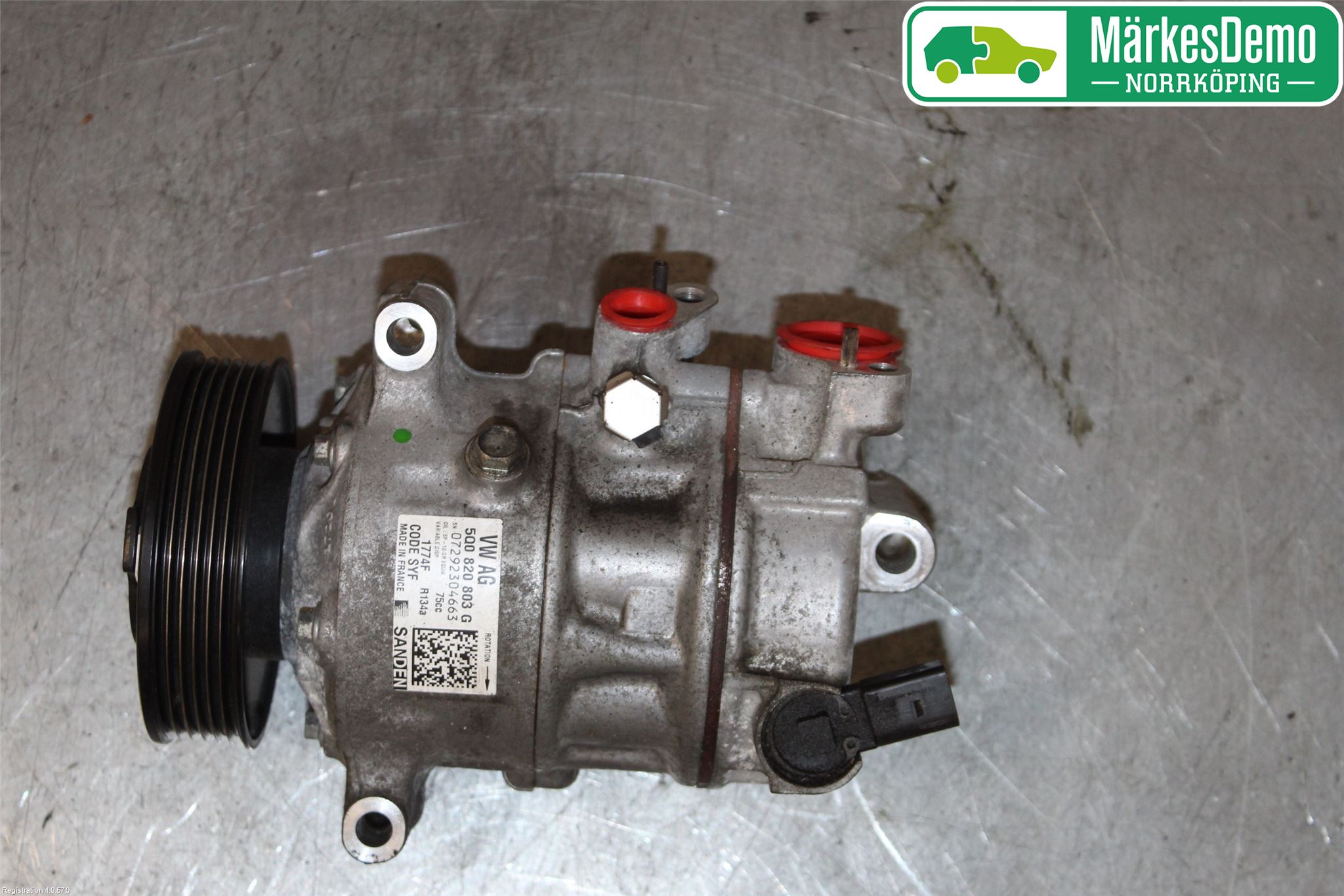 Volkswagen VW POLO 10-17 Varme Ac Kompressor